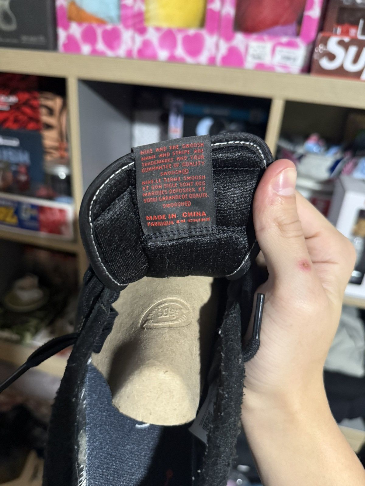 Nike × Travis Scott Air Jordan 1 Low Travis Scott Black Phantom Size US 8 / EU 41 - 7 Thumbnail