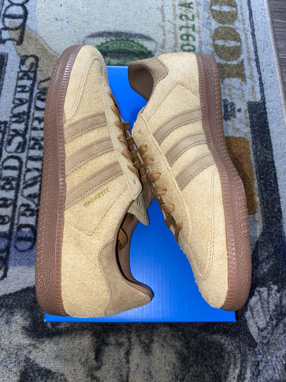 Adidas × JJJJound Adidas Samba OG JJJJound Mesa Size US 9 / EU 42 - 1 Thumbnail