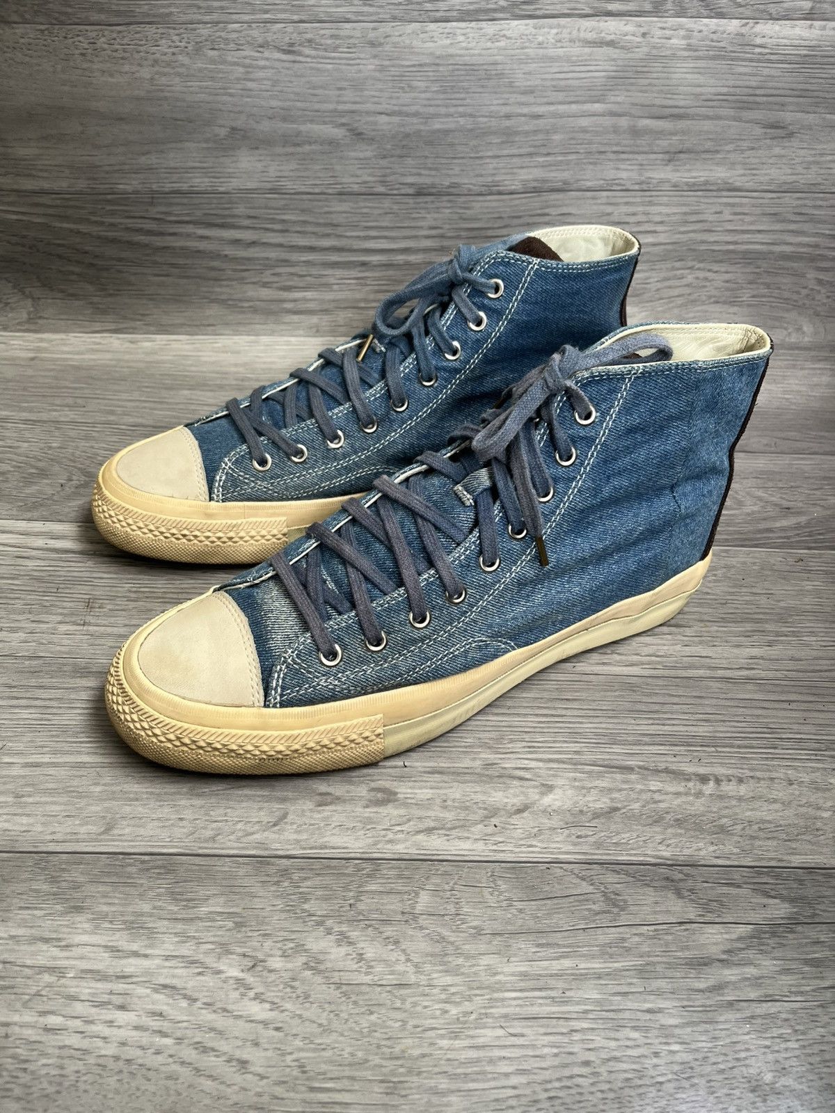 Visvim VISVIM PTU CAP HI Sneakers Navy US 9 | Grailed