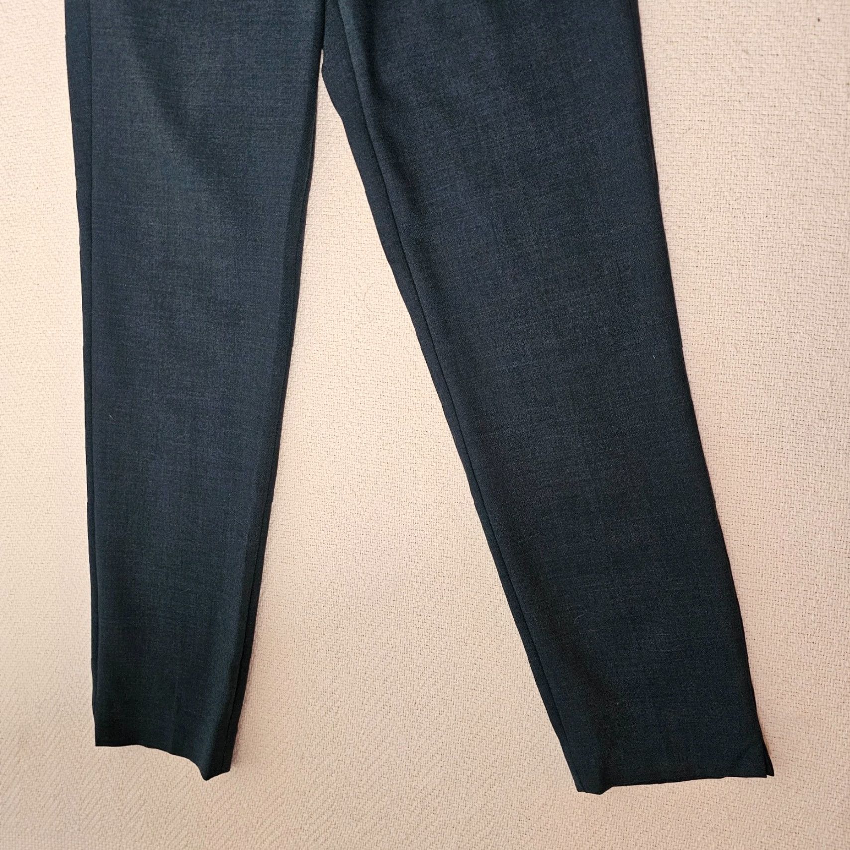 J.Crew J.Crew Womens Pants Green Size 0 Martie Mid Rise Cropped Stretch Wool Blend Size 25" / US 0 / IT 36 - 2 Thumbnail