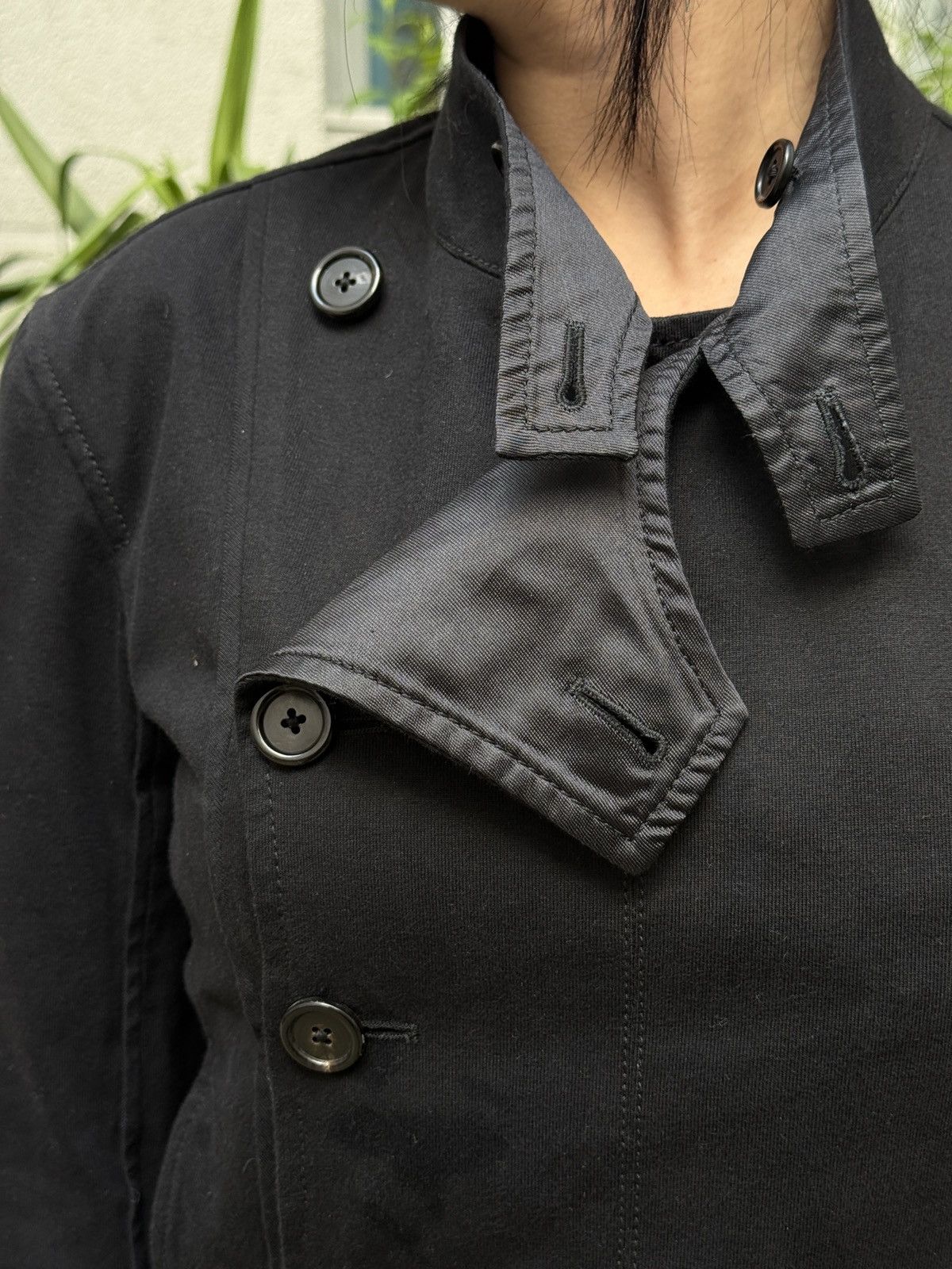 Ann Demeulemeester Ann Demeulemeester buttons biker jacket Size XXS / US 00 / IT 34 - 6 Thumbnail