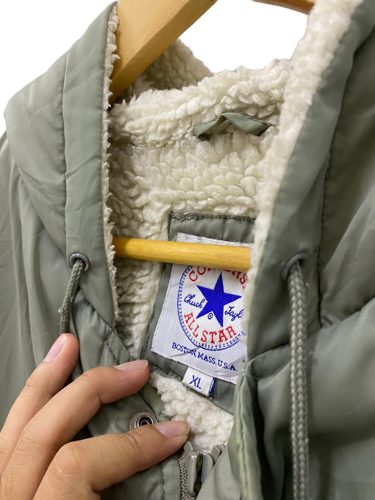 Converse × Vintage Vintage Converse Parka Size US XL / EU 56 / 4 - 8 Thumbnail