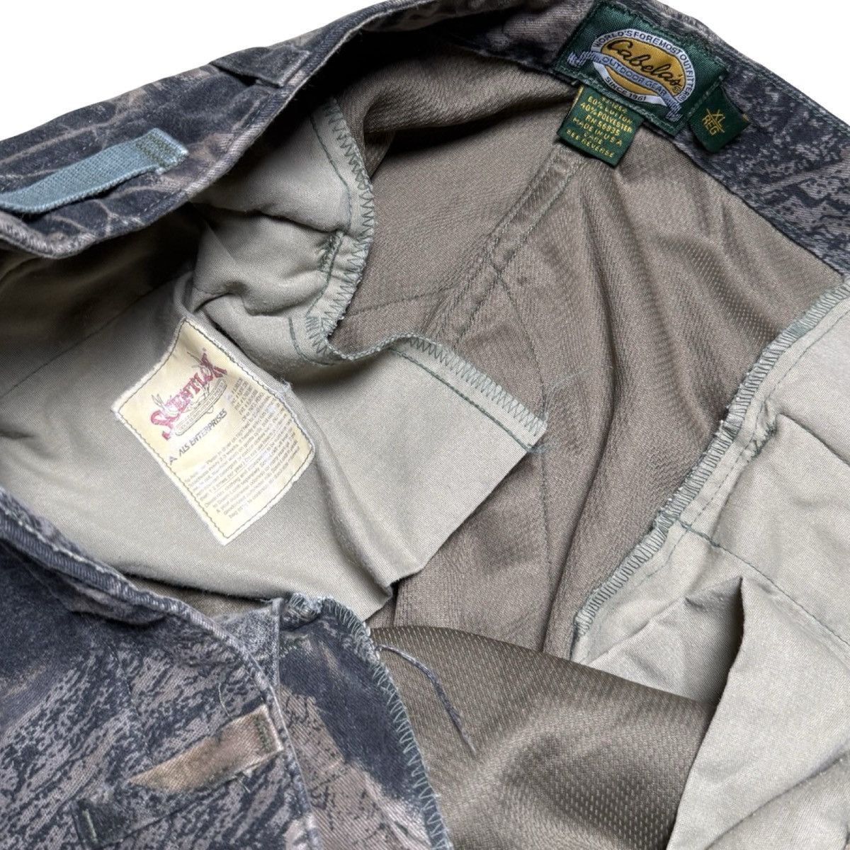 Cabelas Vintage Cabelas Pants Mens XL Mossy Oak Camo Hunting USA Size US 40 / EU 56 - 3 Thumbnail