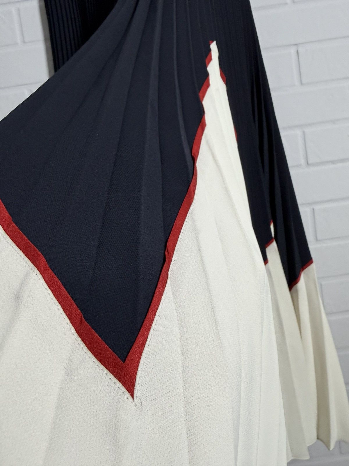 RED Valentino Red Valentino Women's Long Dress White\Blue Size 40 XS Size S / US 4 / IT 40 - 3 Thumbnail
