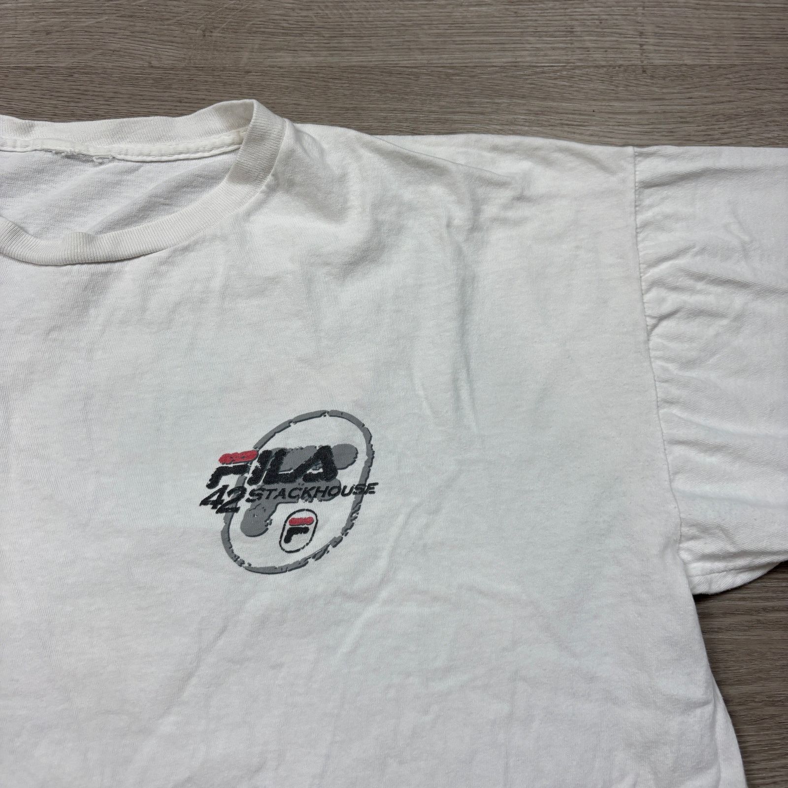 Fila × Vintage Rare Vintage Fila 42 Stackhouse Boxy Basketball Shirt 2XL Size US XXL / EU 58 / 5 - 4 Thumbnail