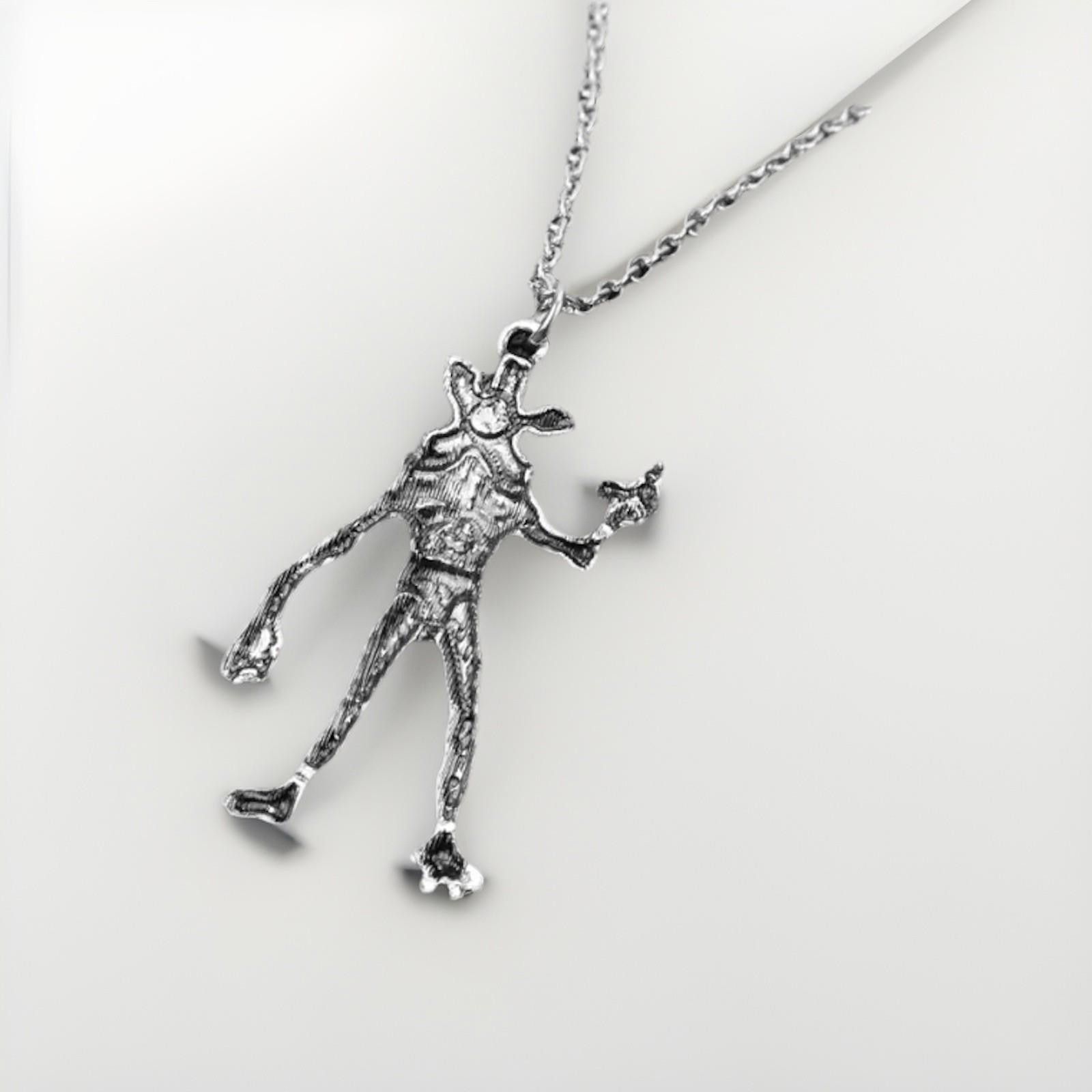 Other STRANGER THINGS DEMOGORGON Charm Necklace Eddy Upside Down Size ONE SIZE - 2 Thumbnail