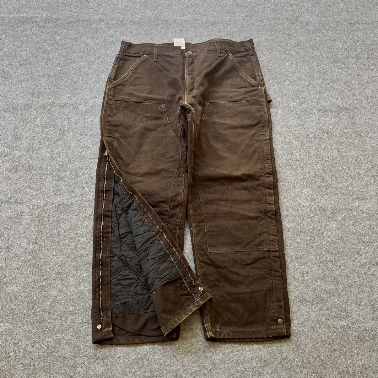 Carhartt × Vintage Vintage Carhartt Quilted Double Knee B194 DKB Size US 40 / EU 56 - 1 Thumbnail