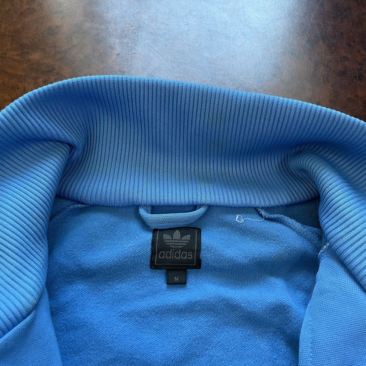 Adidas × Vintage 00s Adidas Track Jacket baby blue bomber sweatshirt allcourt Size US M / EU 48-50 / 2 - 3 Thumbnail