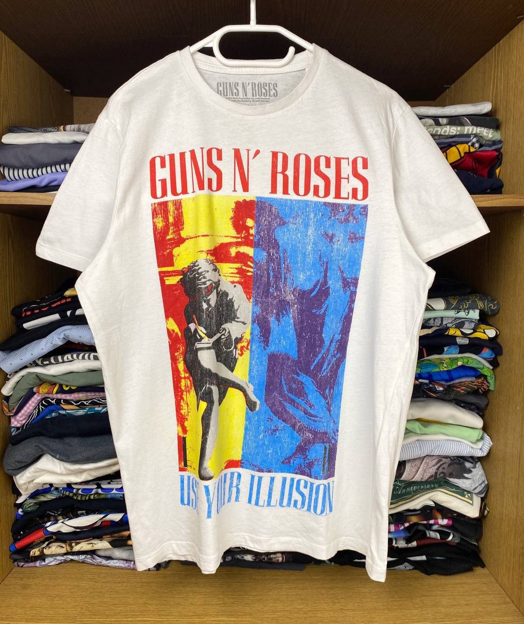 Band Tees Guns N’ Roses Use Your Illusions I vtg Graphic Rock Tee L Size US L / EU 52-54 / 3 - 1 Thumbnail