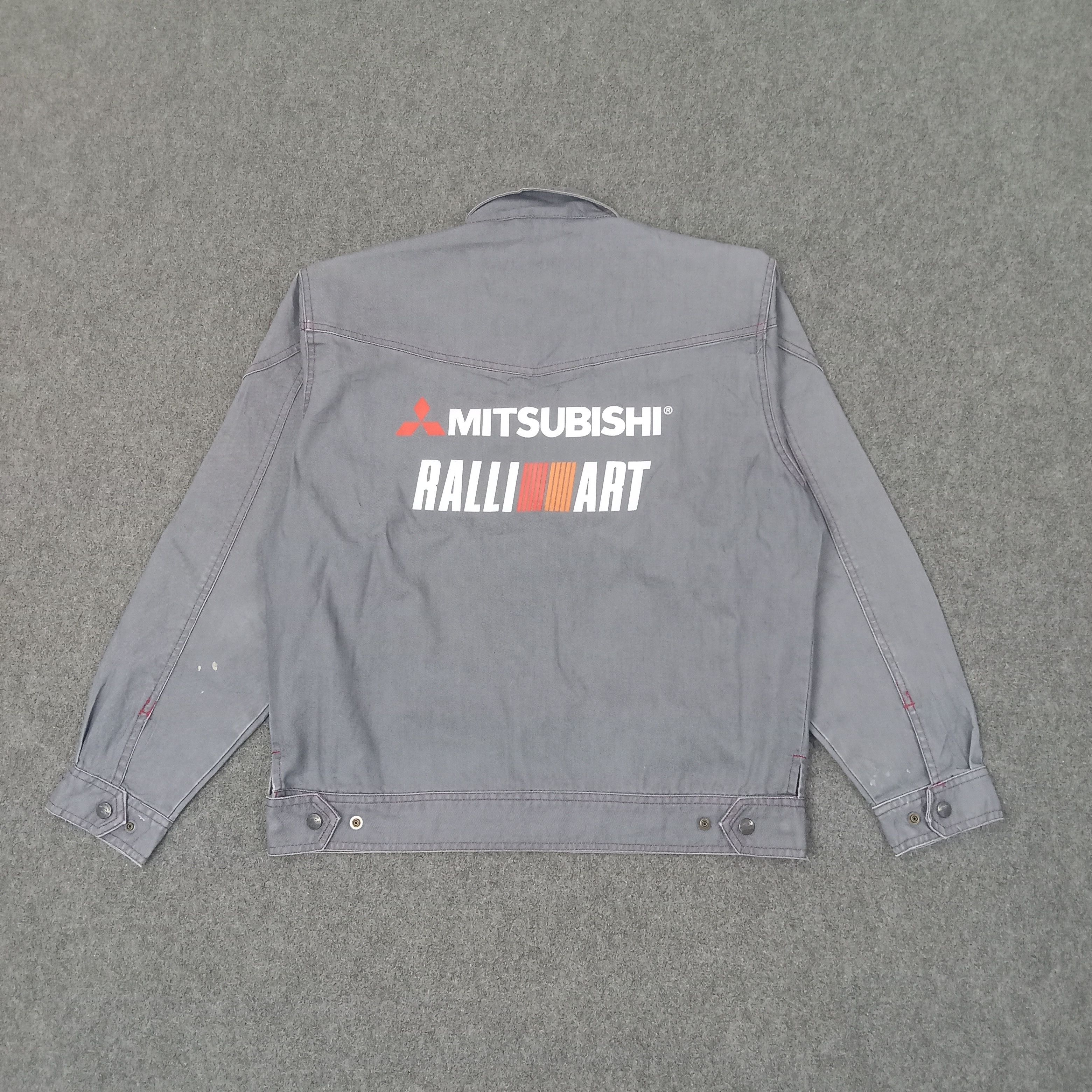 Japanese Brand Mitsubishi Ralli Art Japanese Racing Custom Jacket C245N4 Size US M / EU 48-50 / 2 - 6 Thumbnail