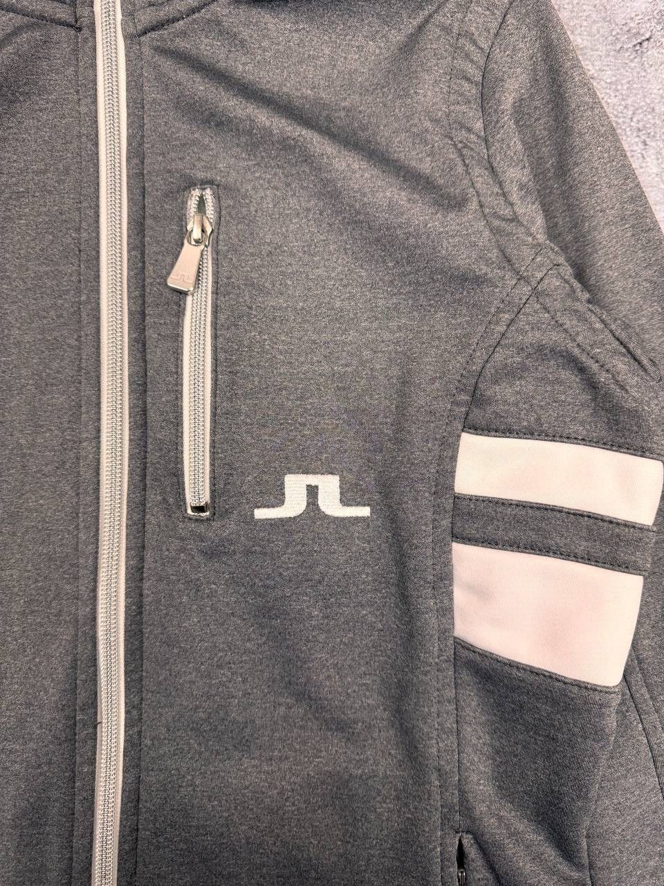 J.Lindeberg J Lindeberg Women Grey Zip Jacket Sport Full Zip Sweatshirt Size M / US 6-8 / IT 42-44 - 3 Thumbnail