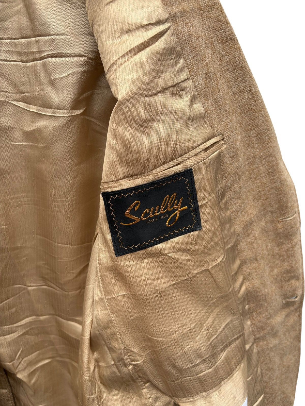 Vintage Vintage Scully Leather Patch Western Blazer Works Jacket Size US S / EU 44-46 / 1 - 12 Thumbnail