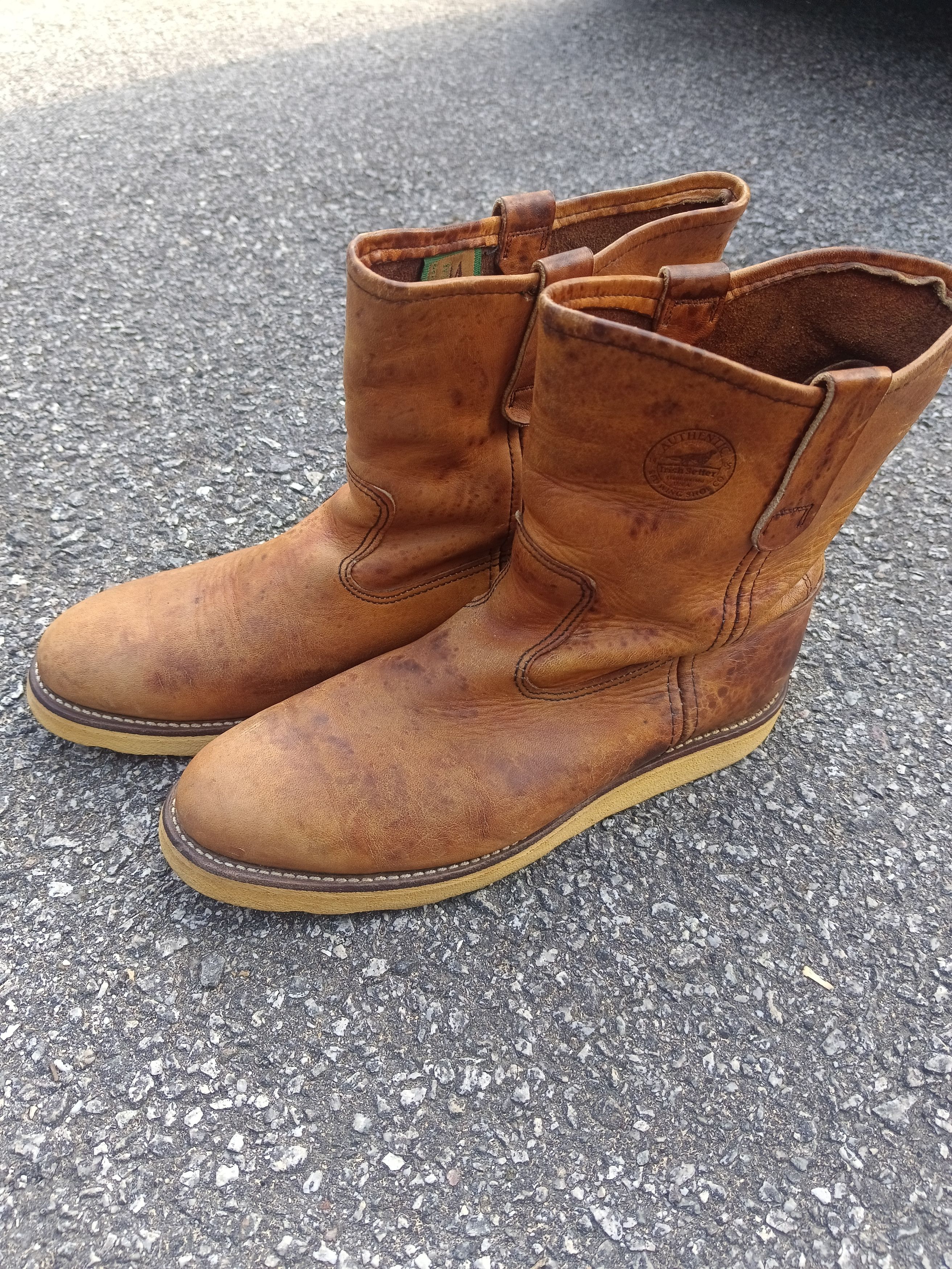 Red Wing Red Wing Pecos 866 Irish Setter Green Label Rare Size US 9 / EU 42 - 4 Thumbnail