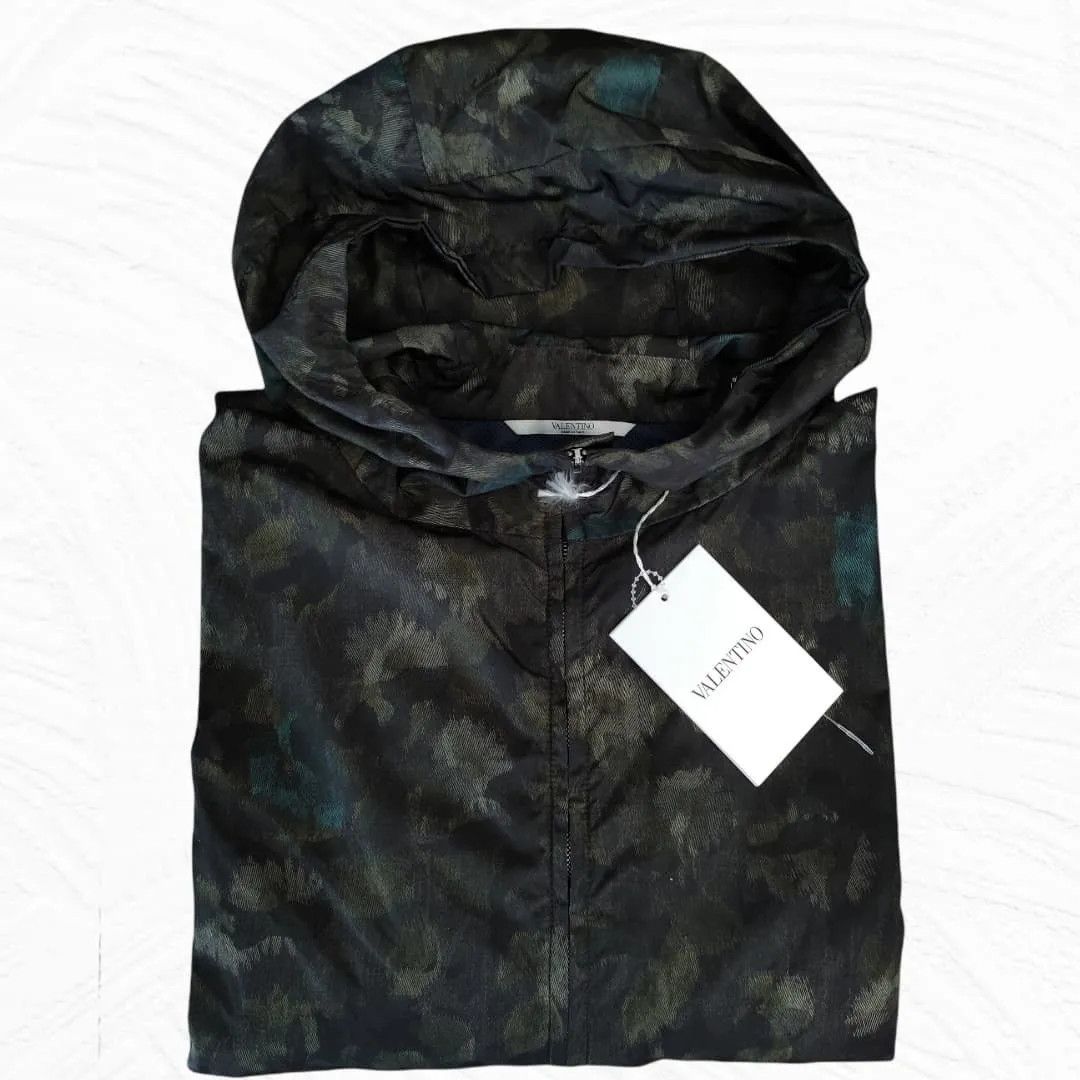 Valentino Valentino camo windbreaker L - Fashionella Size US L / EU 52-54 / 3 - 3 Thumbnail