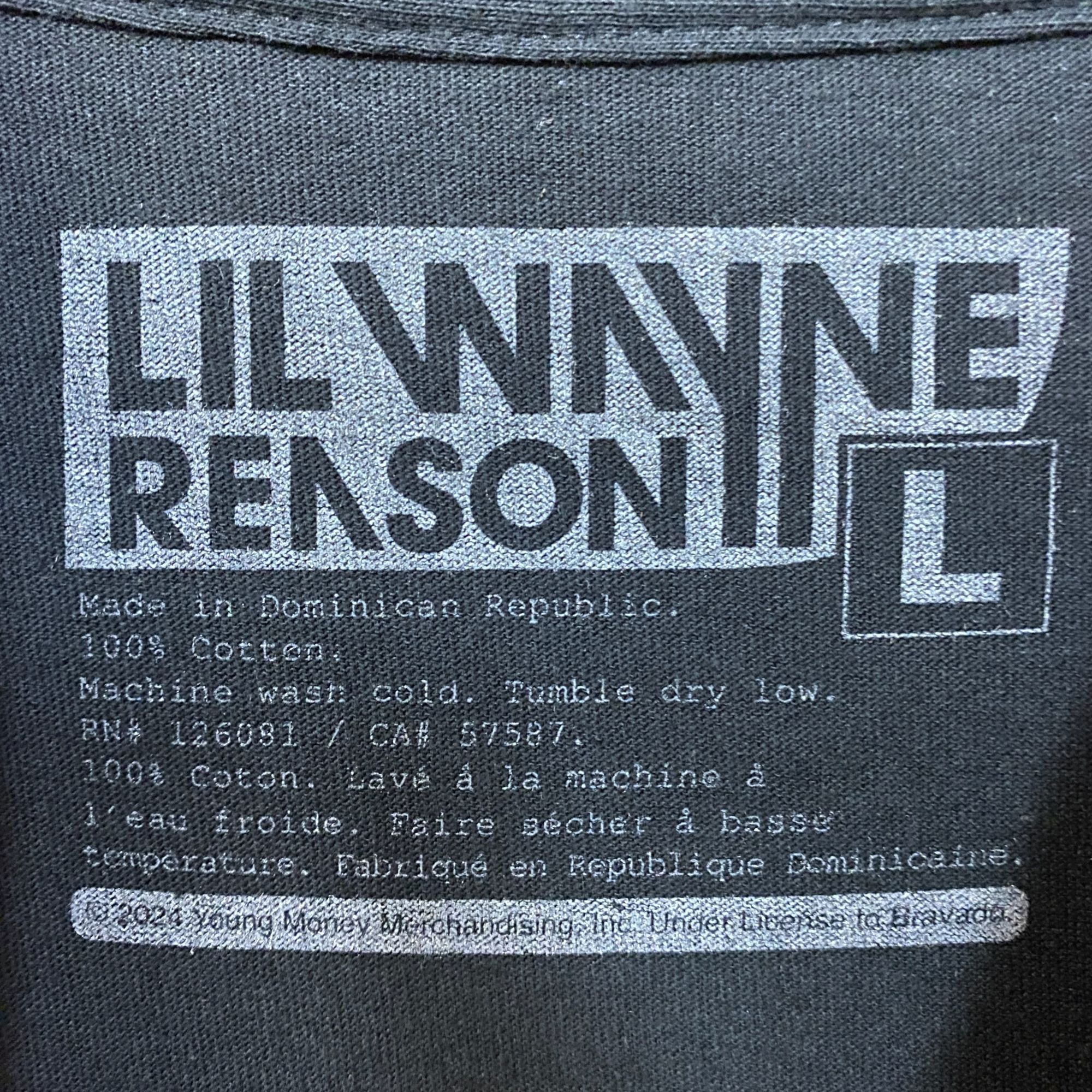 Lil Wayne Reason Lil Wayne A Milli Lightning Black T-Shirt Large Size US L / EU 52-54 / 3 - 4 Thumbnail