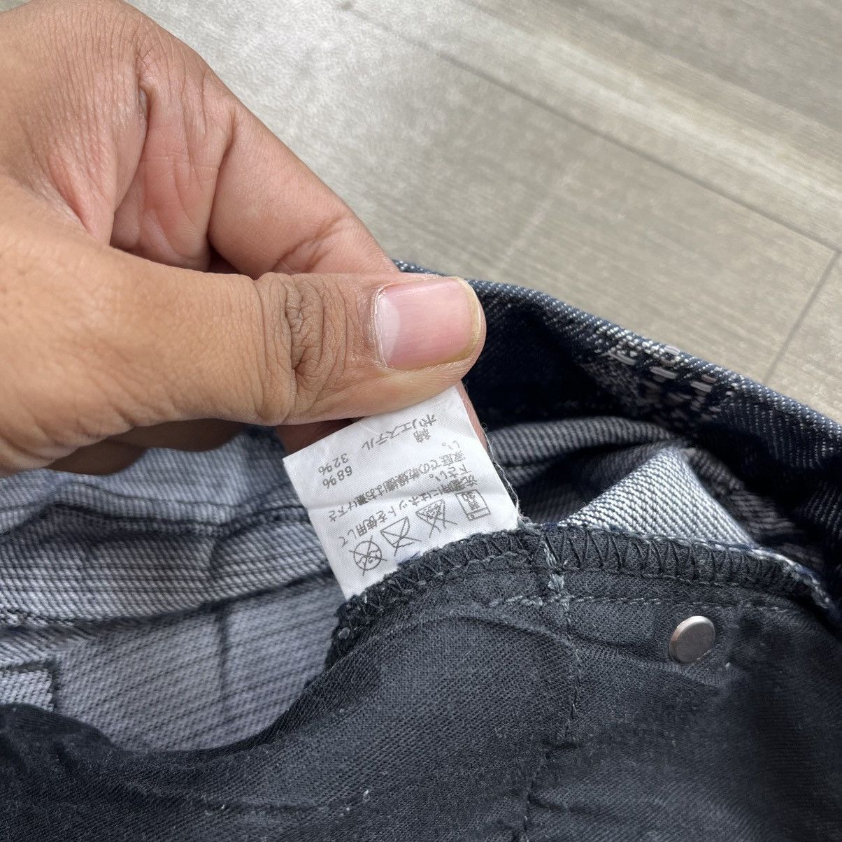Issey Miyake Archive💥 Vintage Issey Miyake Men Patchwork Boro Jeans Size US 32 / EU 48 - 13 Thumbnail