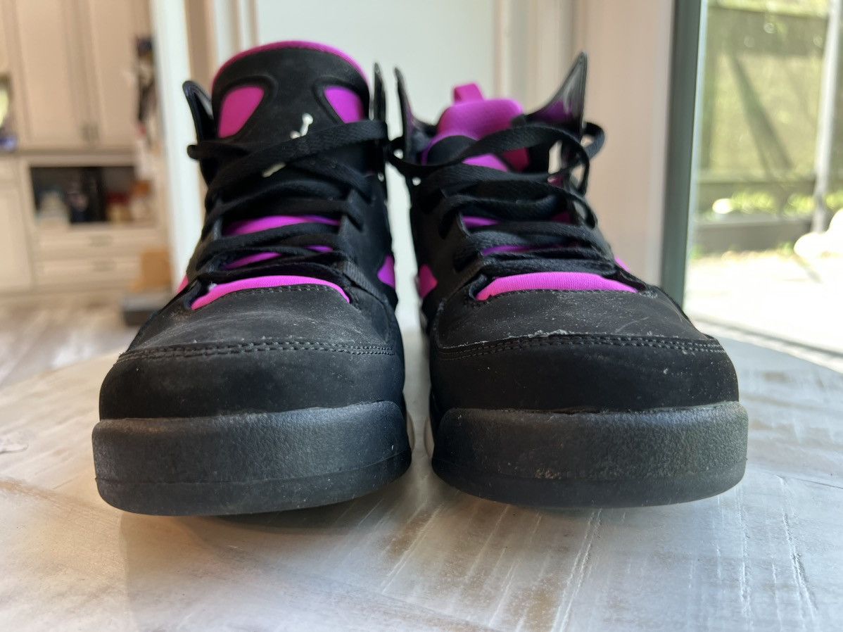 Jordan Brand Jordan Flight Club 91 Black Fuschia Blast size 6.5y 8w Size US 8 / IT 38 - 3 Thumbnail