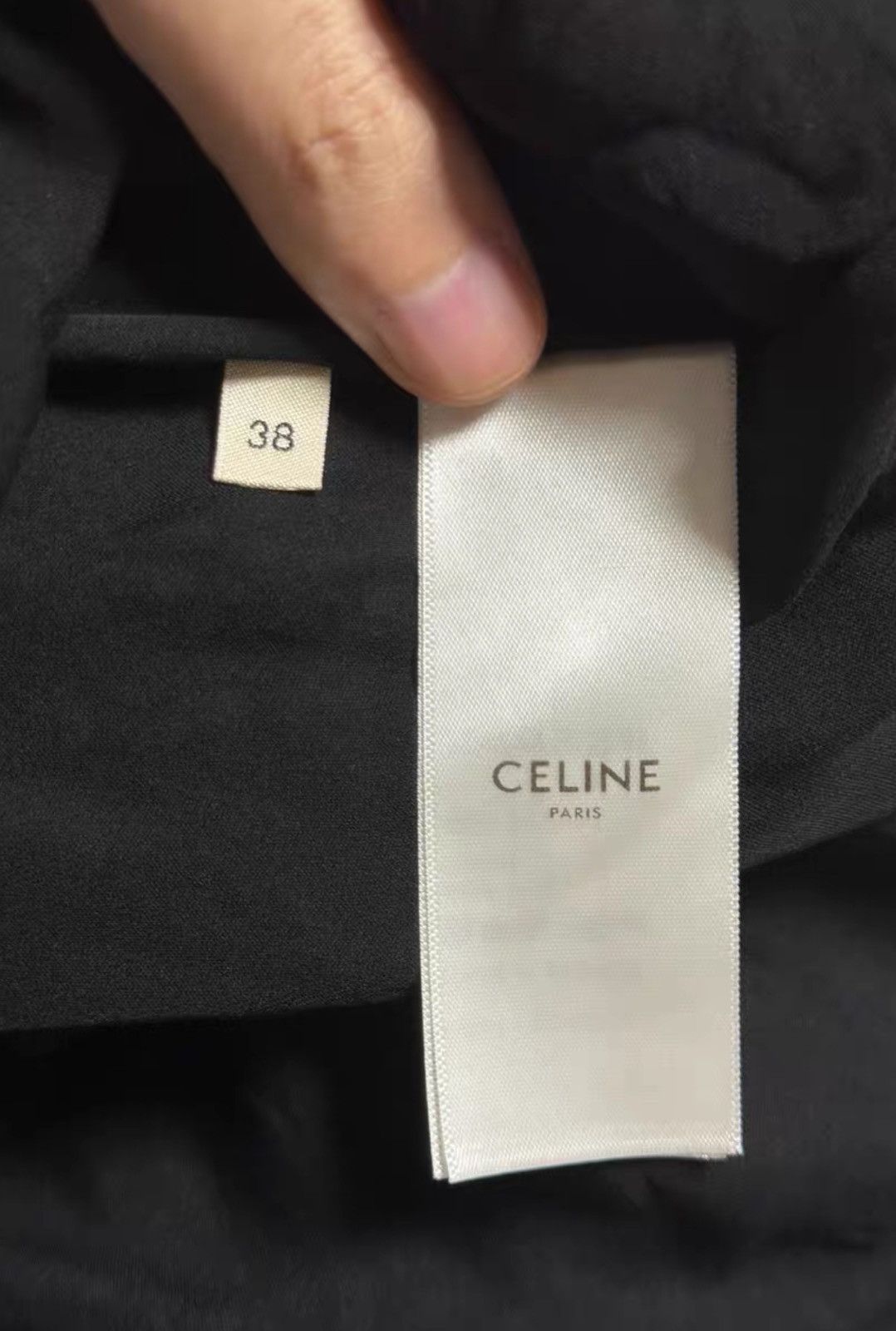 Celine Celine Black & White Polka Dot Mulberry Silk Dress Size S / US 4 / IT 40 - 9 Thumbnail