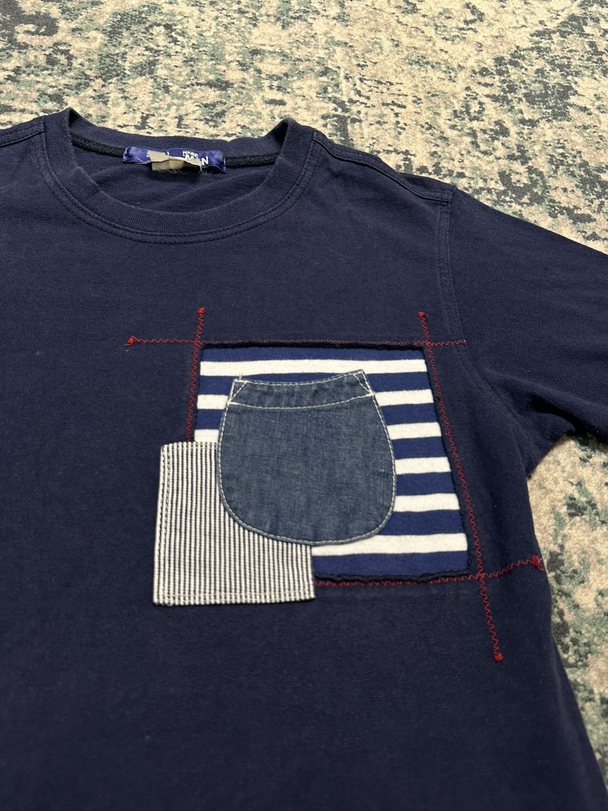 SS12 Comme des Garçons x Junya Watanabe Denim Patchwork
