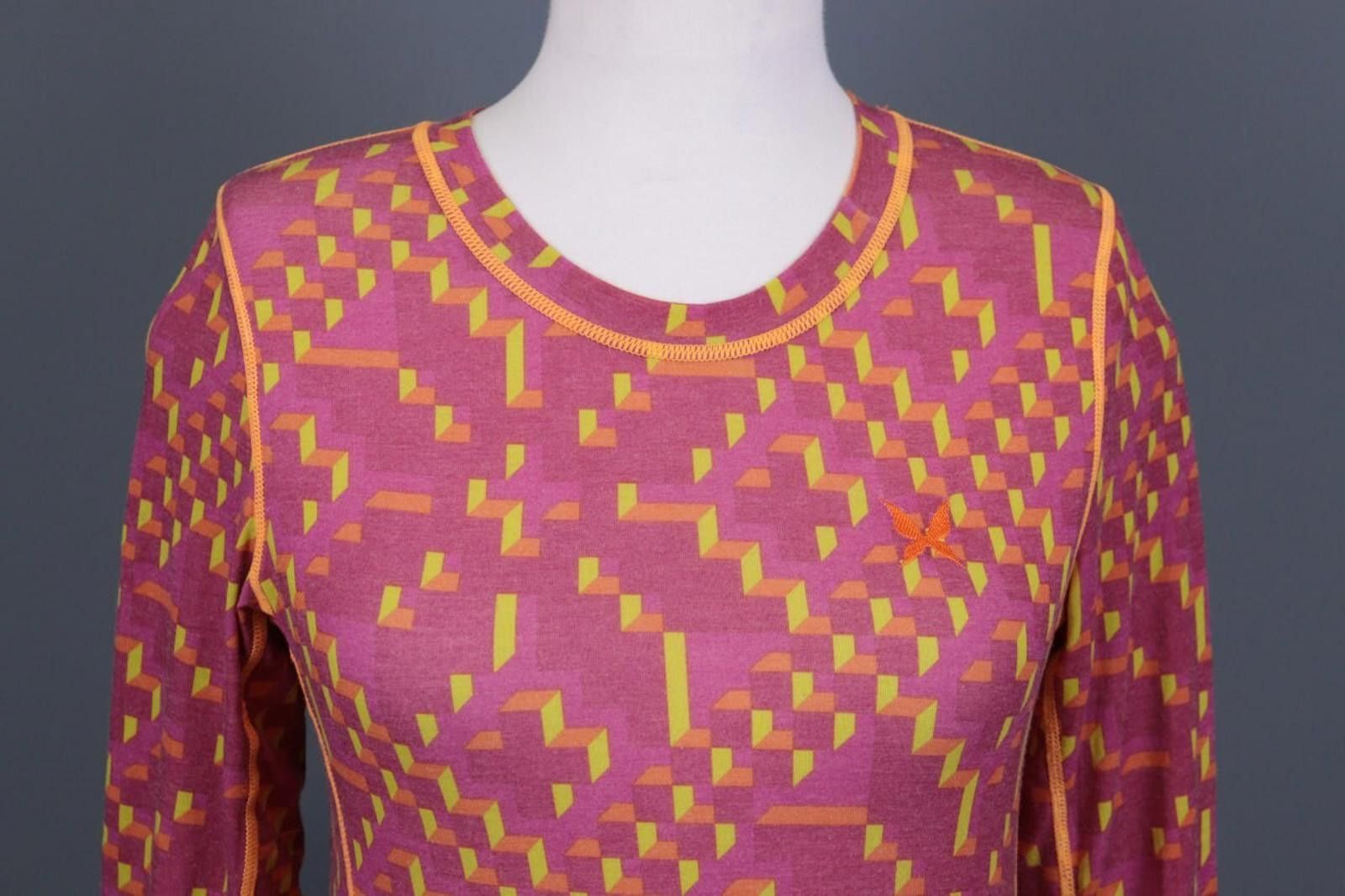 Designer Kari Traa Multicolor Geometric Thermo Base Layer Size M Size M / US 6-8 / IT 42-44 - 2 Thumbnail