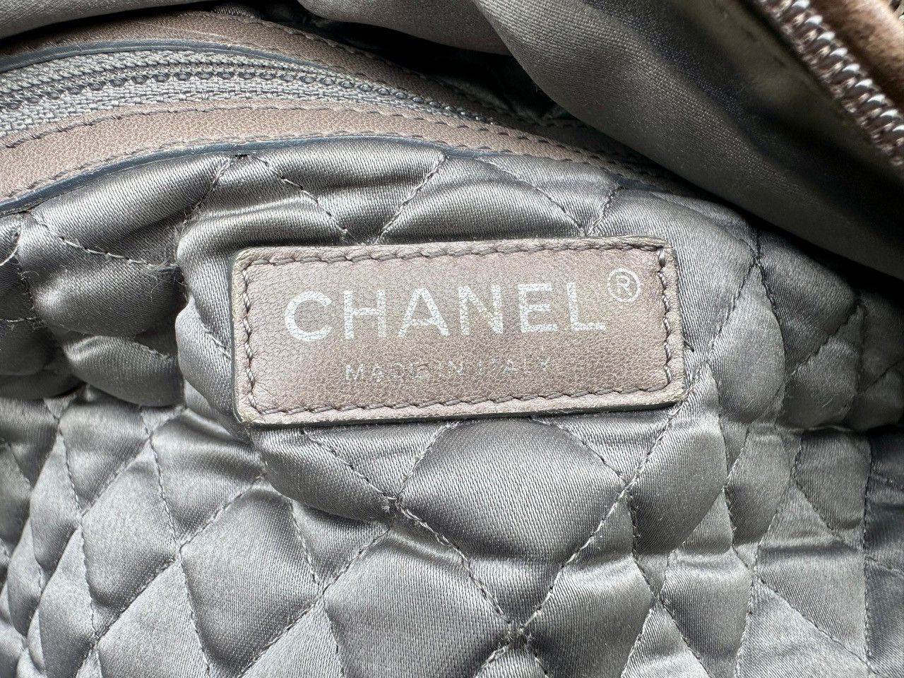 Chanel Authentic Chanel Quilted Lambskin Le Marais Bowler Bag Size ONE SIZE - 8 Thumbnail