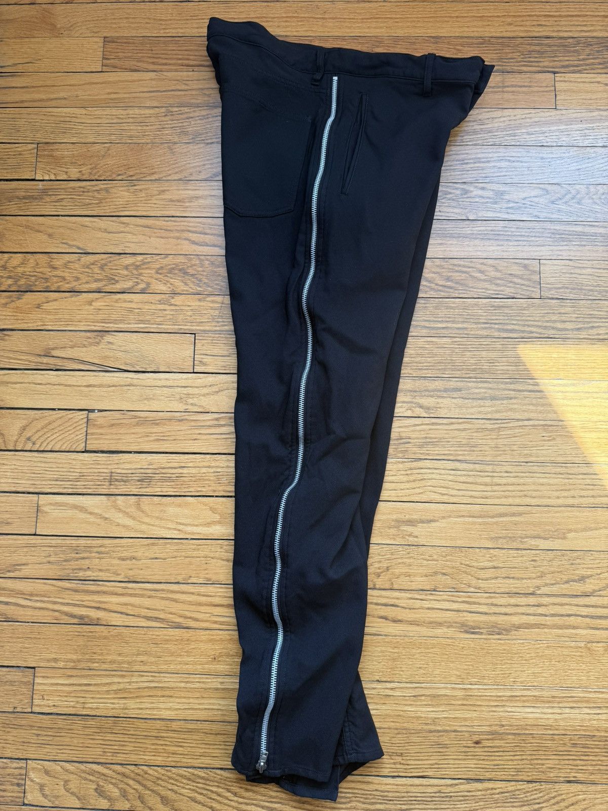Comme des Garcons Black Comme Des Garcon Black Zippered Pants Size US 32 / EU 48 - 4 Thumbnail