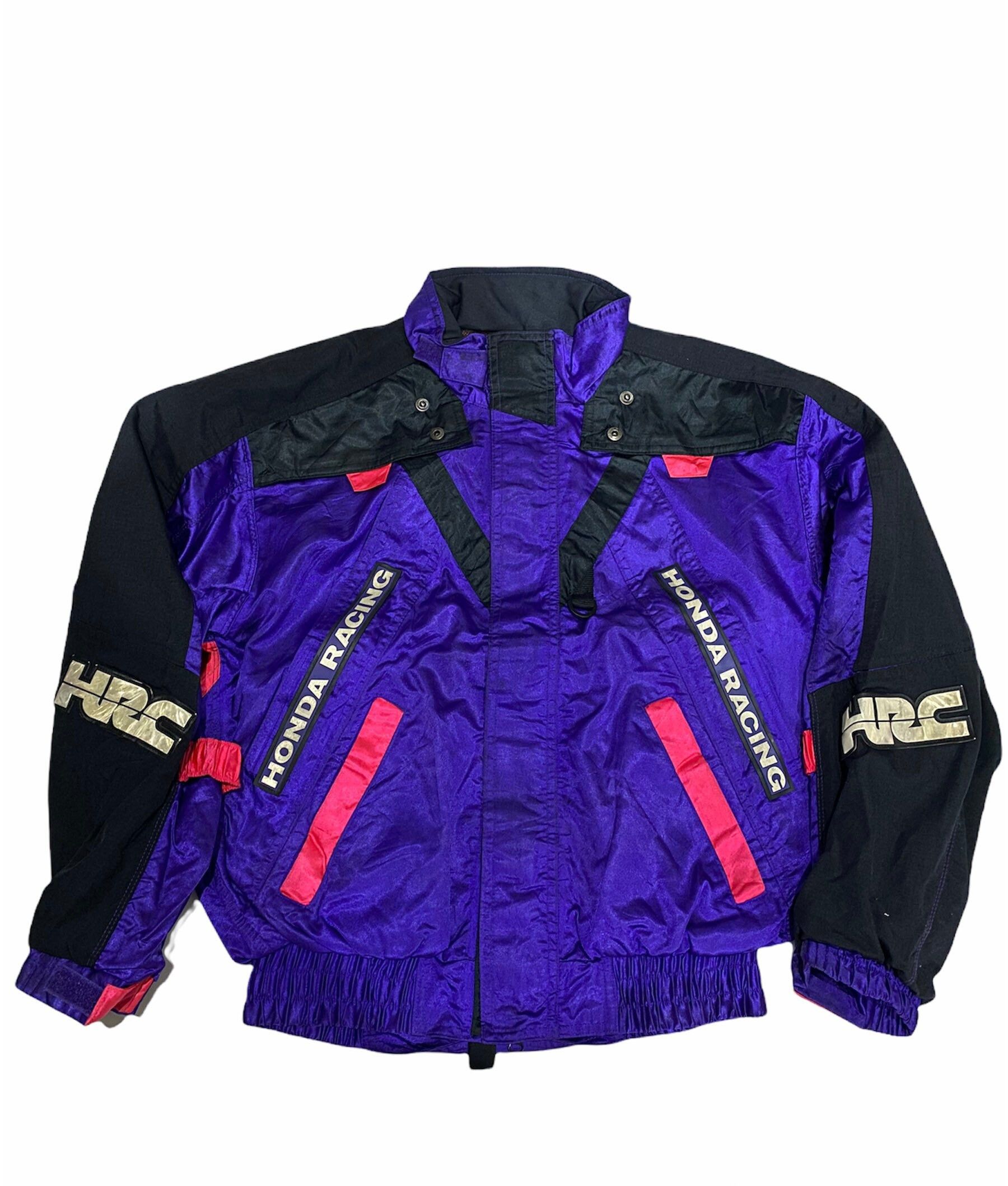 Honda × Vintage Vintage 80s HONDA Jacket Motorsports HRC Long