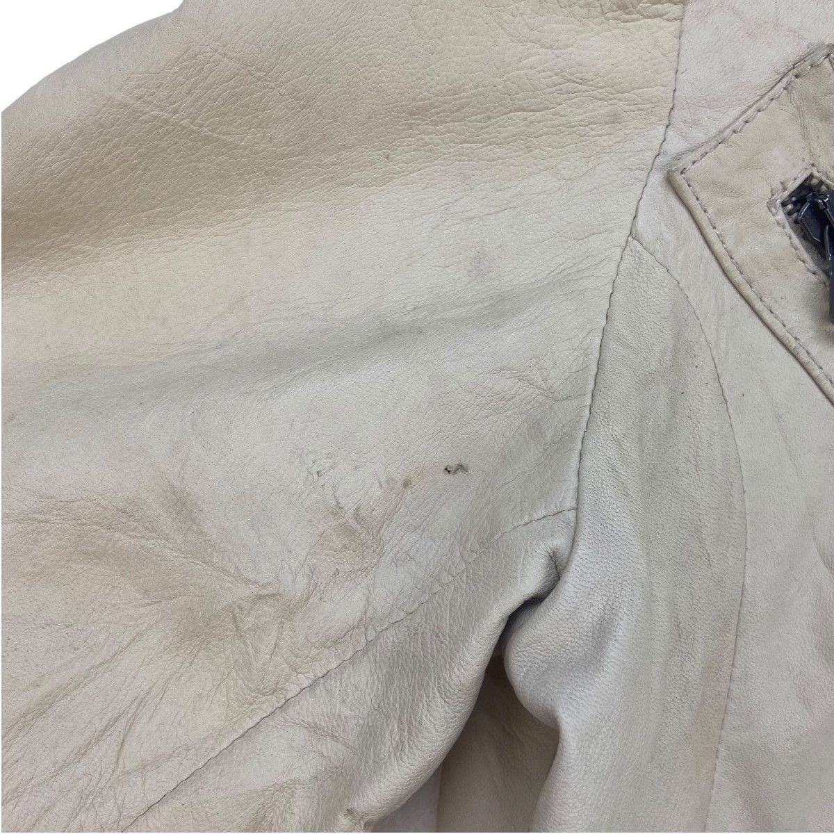 Bray Steve Alan Made in Italy Bray Steve Alan Biker Leather Jacket Size US S / EU 44-46 / 1 - 20 Thumbnail