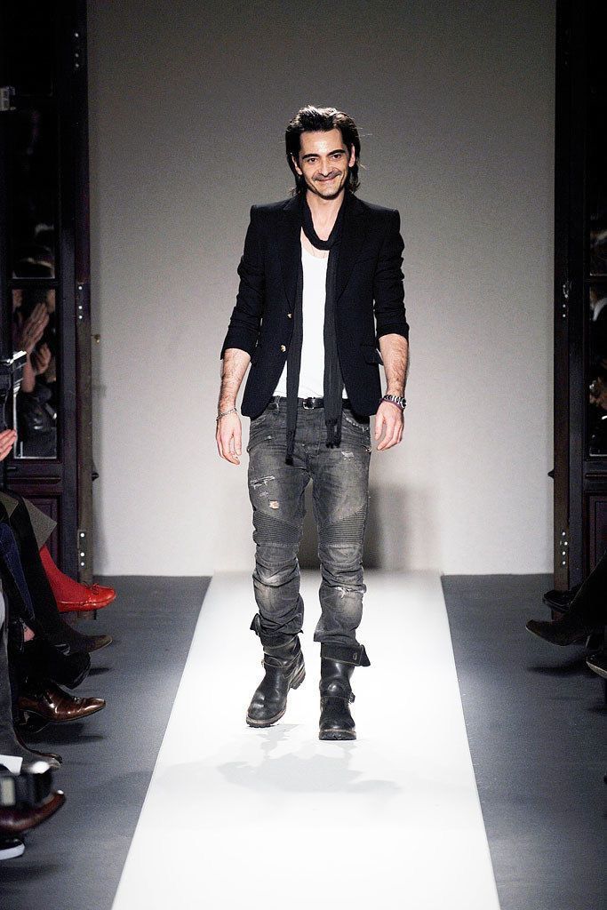 Balmain Christophe Decarnin Biker Jeans Size US 31 - 2 Thumbnail