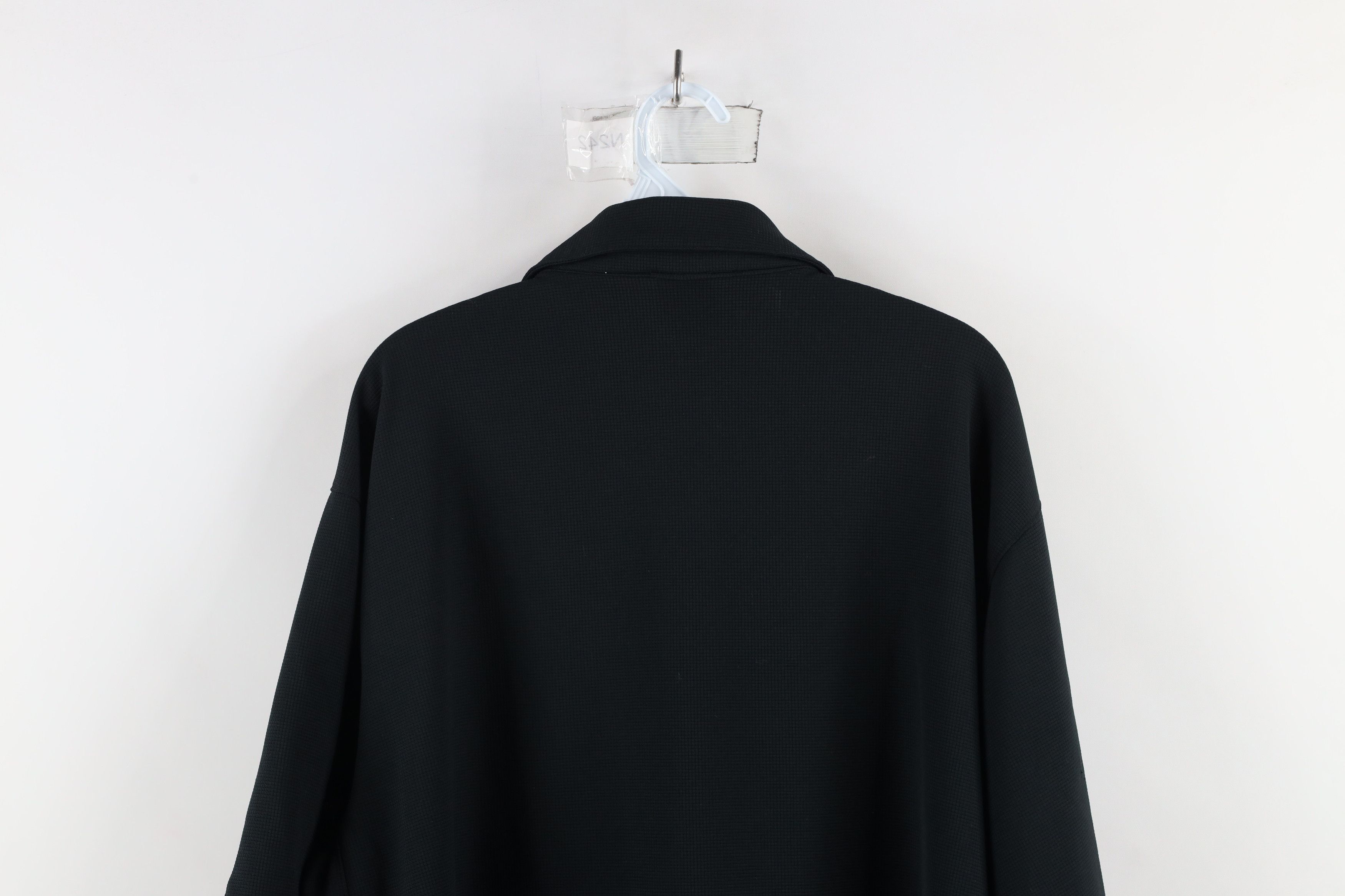 Nike × Vintage Vintage Nike Scott Mini Swoosh Thermal Knit Polo Shirt Size US XL / EU 56 / 4 - 14 Thumbnail