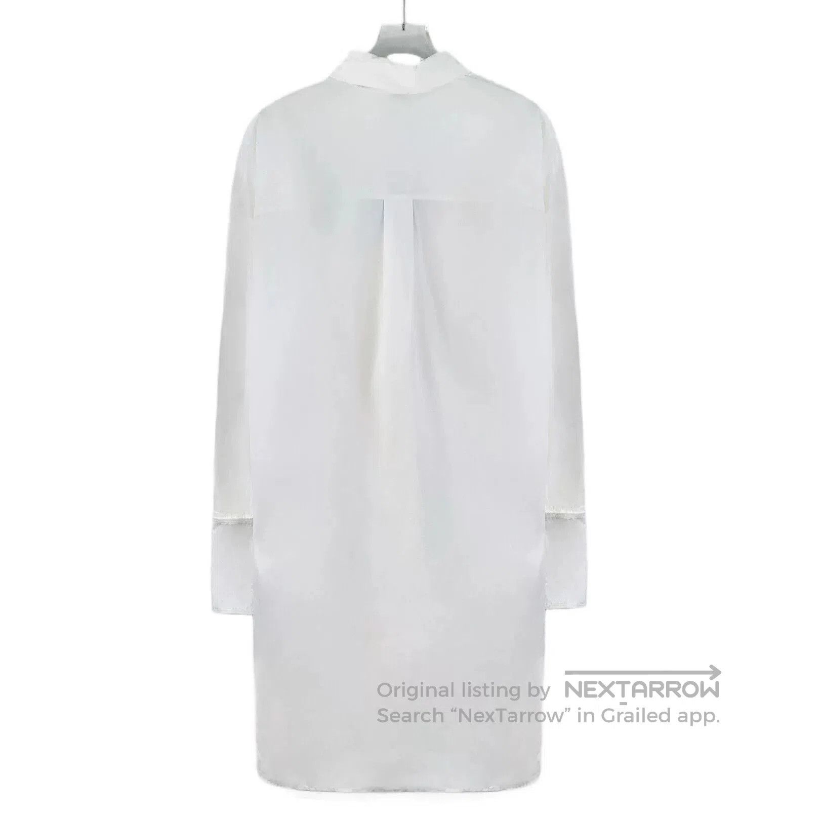 Loewe Loewe White Cotton Shirt Dress. Size XXS / US 00 / IT 34 - 2 Thumbnail