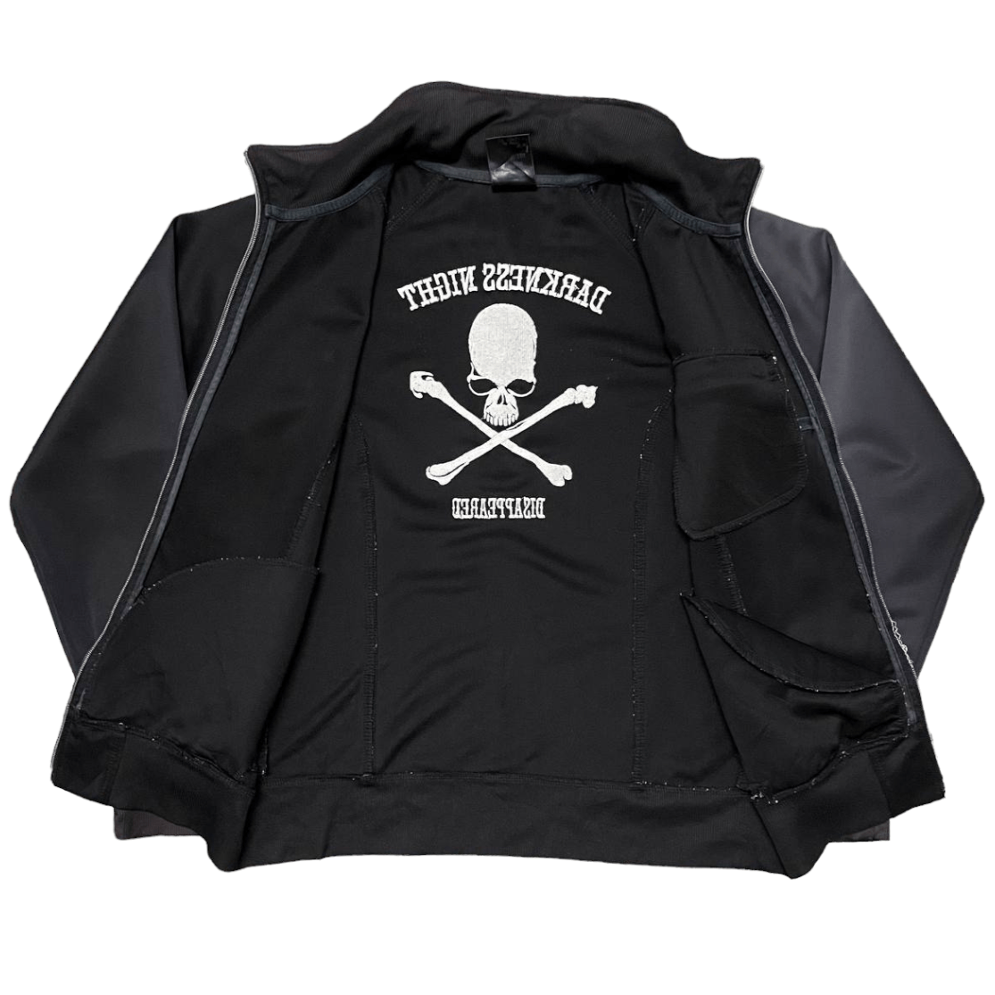 Japanese Brand Vintage Japanese Brand Skulls Embroidery Sweater Jacket Size US L / EU 52-54 / 3 - 9 Thumbnail