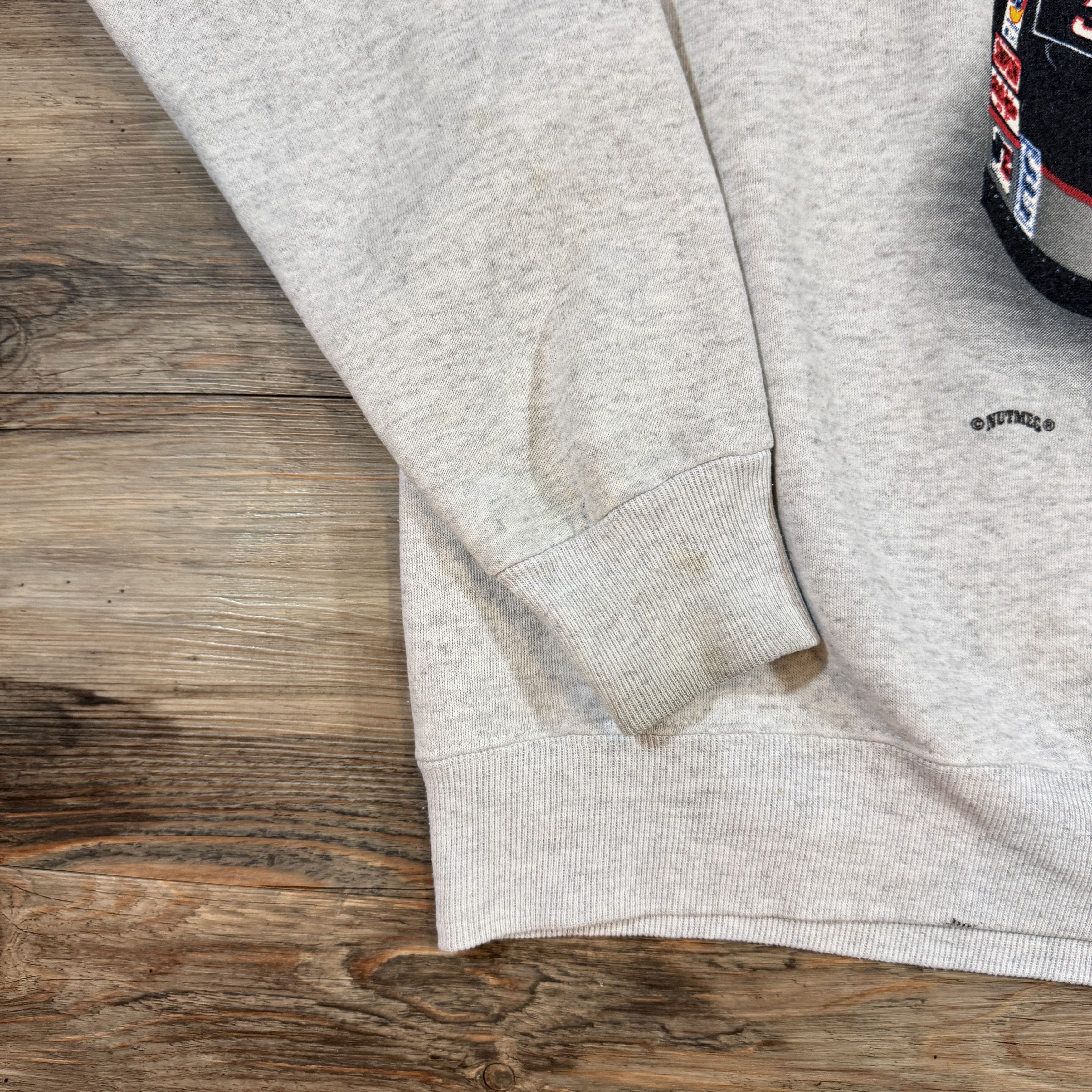 NASCAR × Nutmeg × Vintage 90s Vintage DALE EARNHARDT #3 NASCAR Crewneck Sweatshirt Size US XL / EU 56 / 4 - 4 Thumbnail