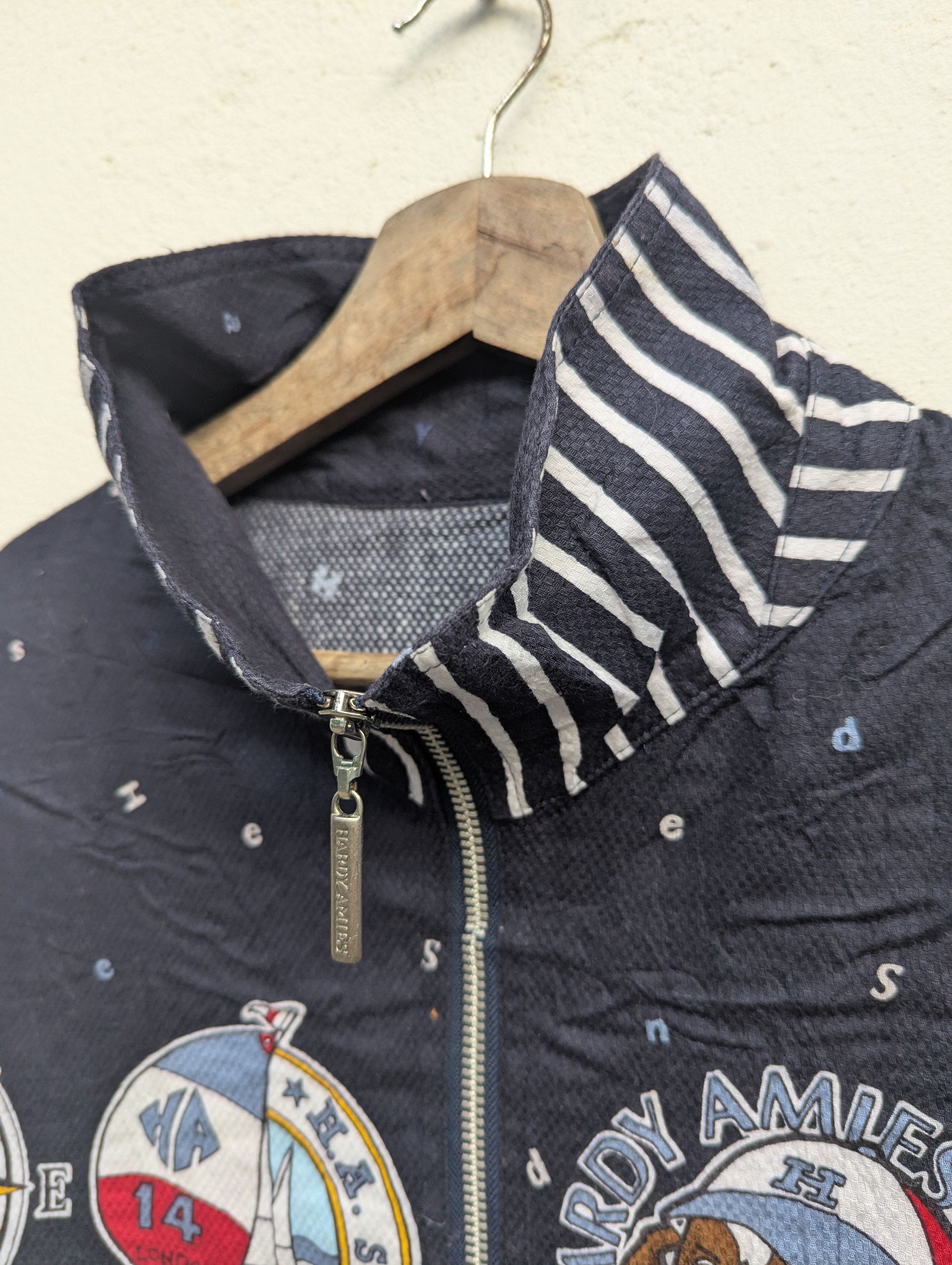 Hardy Amies HARDY AMIES SPORT LONDON FULL PRINT SWEATER Size US M / EU 48-50 / 2 - 7 Thumbnail