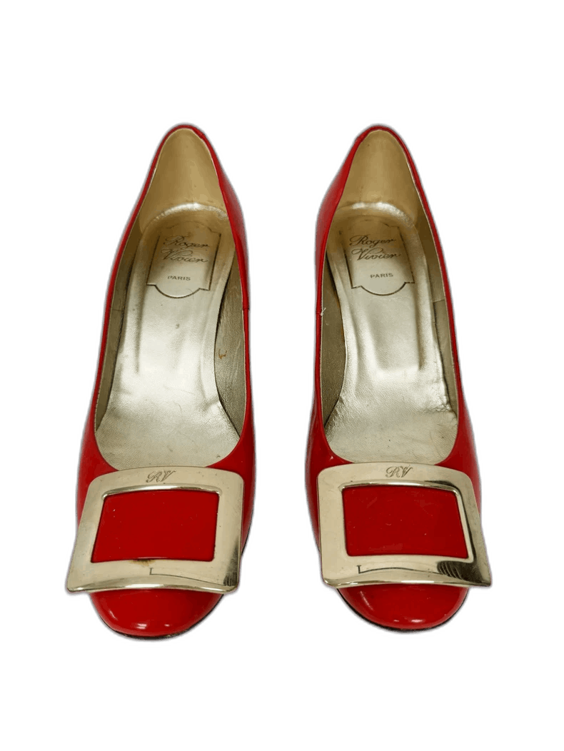 Roger Vivier Roger Vivier Red High Heels Size 36 Size US 6 / IT 36 - 1 Thumbnail
