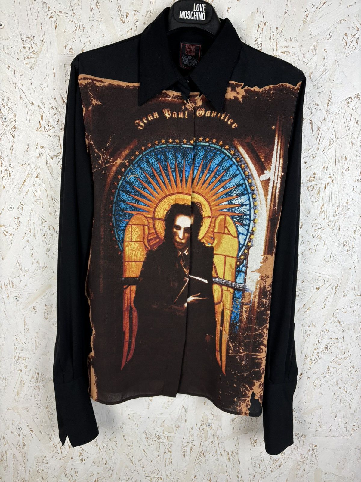 Jean Paul Gaultier Jean Paul Gaultier SS98 Marilyn Manson Pope Button Up Shirt Size S / US 4 / IT 40 - 1 Thumbnail