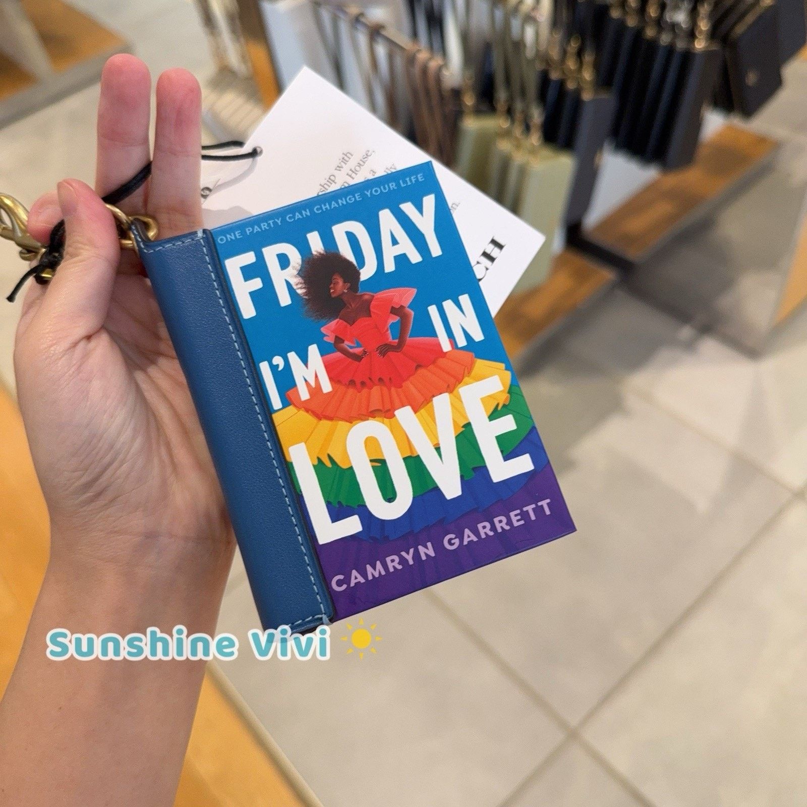 Coach NWT Coach Friday I'm Love By Camryn Garrett Book Charm CFK53 Size ONE SIZE - 2 Thumbnail
