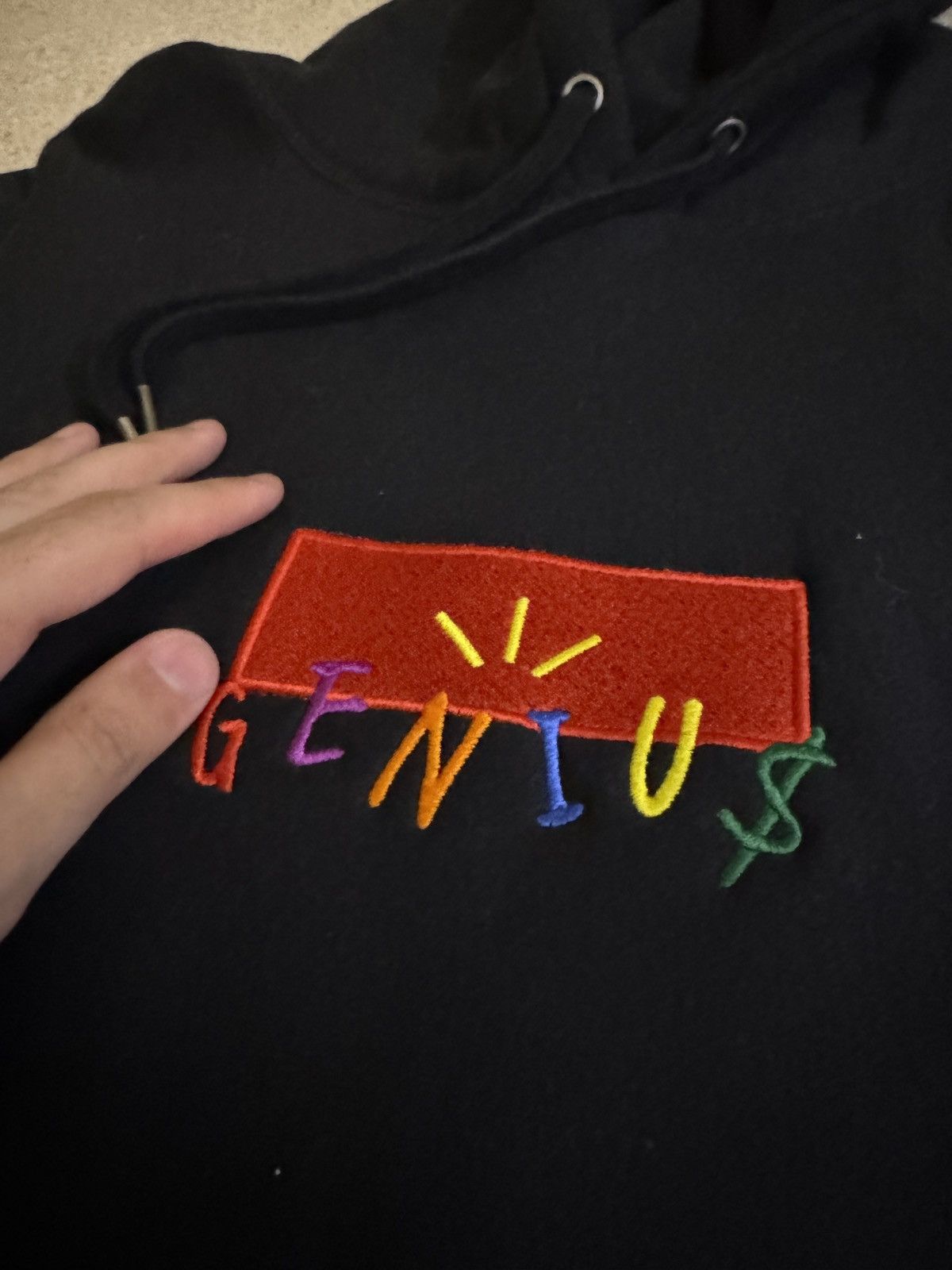 Genius Pieces genius hoodie Size US XL / EU 56 / 4 - 2 Thumbnail