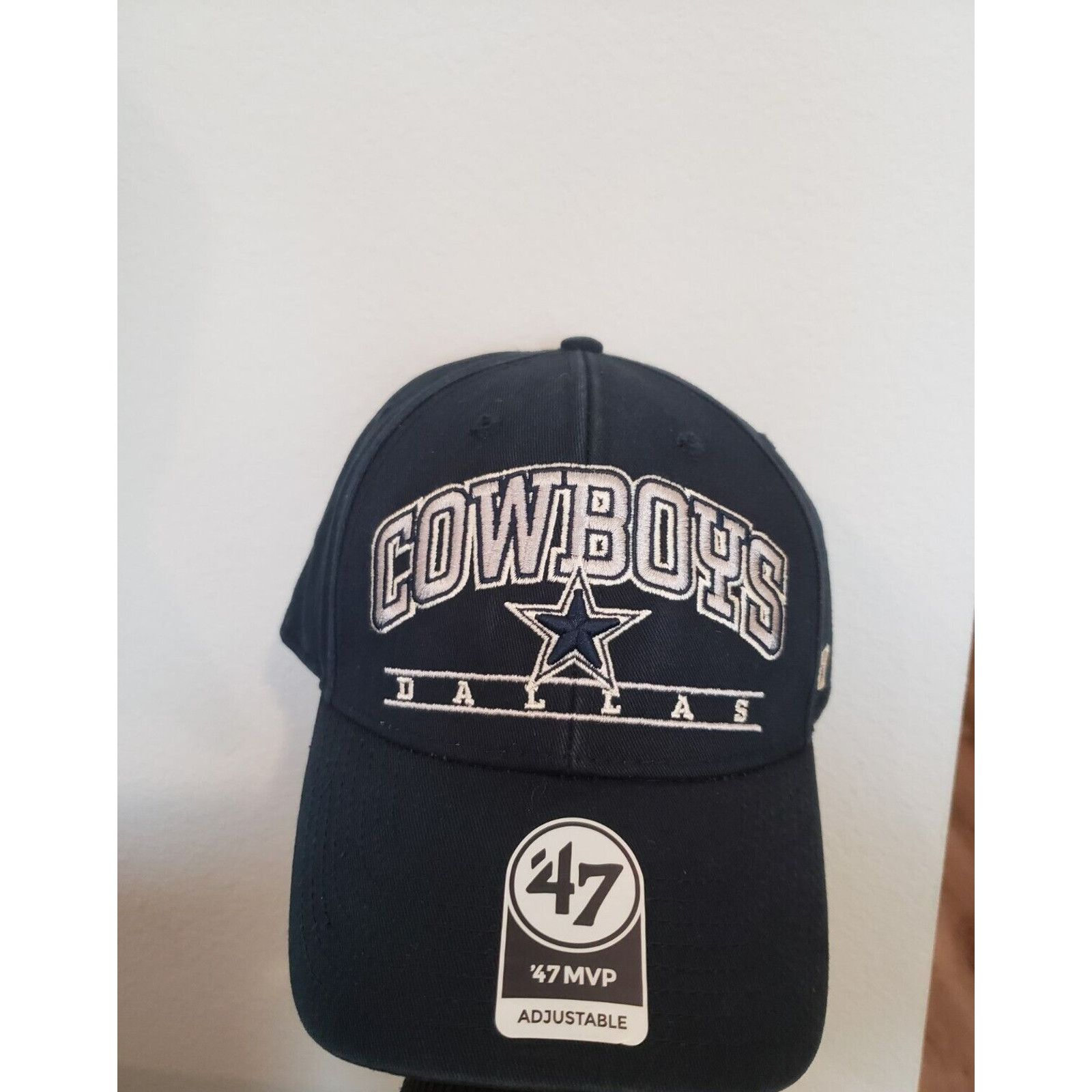 47 Dallas Cowboys Hat Cap Strapback Strap Black MVP 47 Brand Size ONE SIZE - 1 Thumbnail