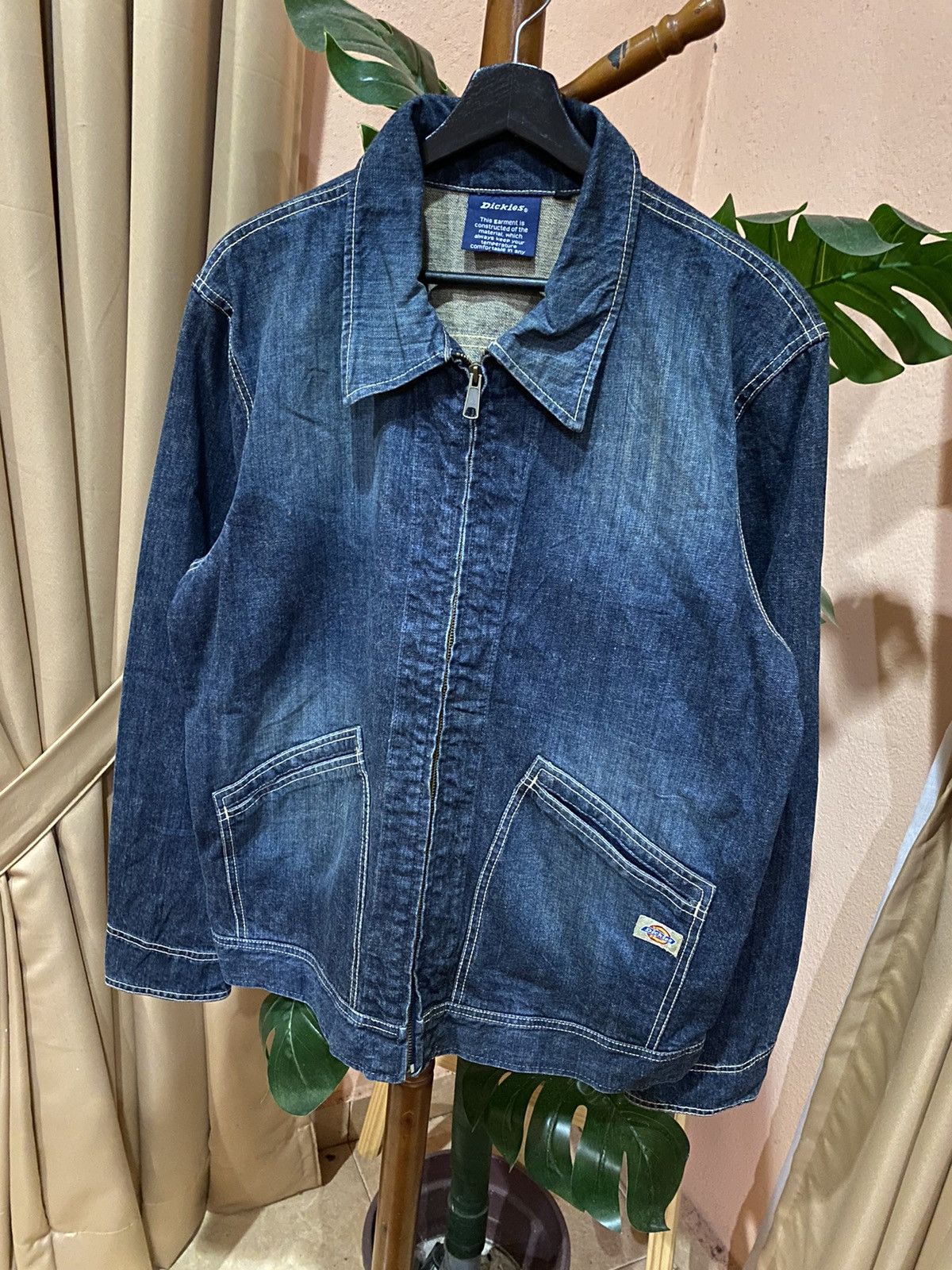 Dickies Dickies Genuine Workwear Denim Jacket - Fort Worth Vintage Size US L / EU 52-54 / 3 - 3 Thumbnail