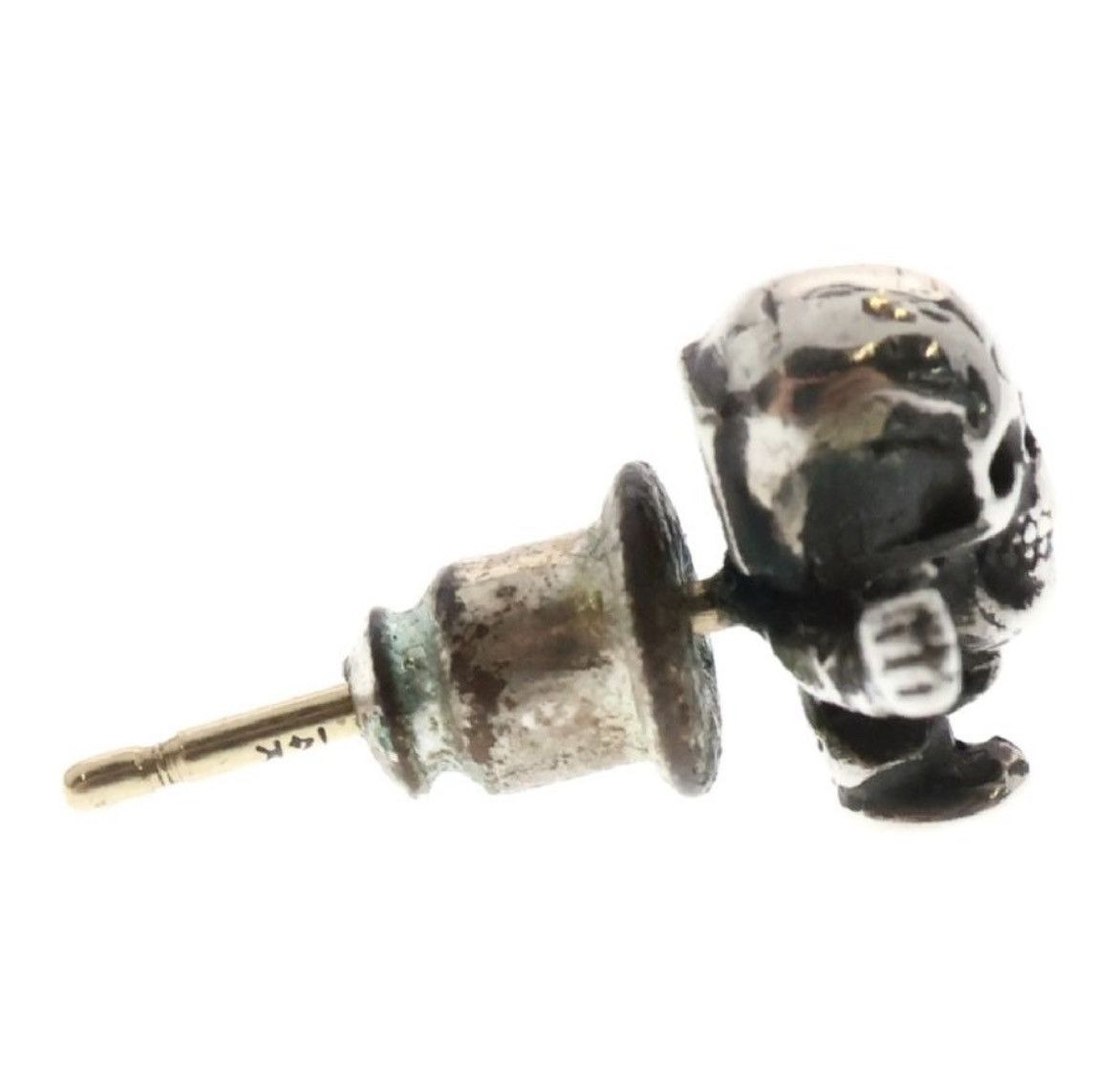 Chrome Hearts Chrome Hearts Foti Tiny Haristator Stud Earring Size ONE SIZE - 4 Thumbnail