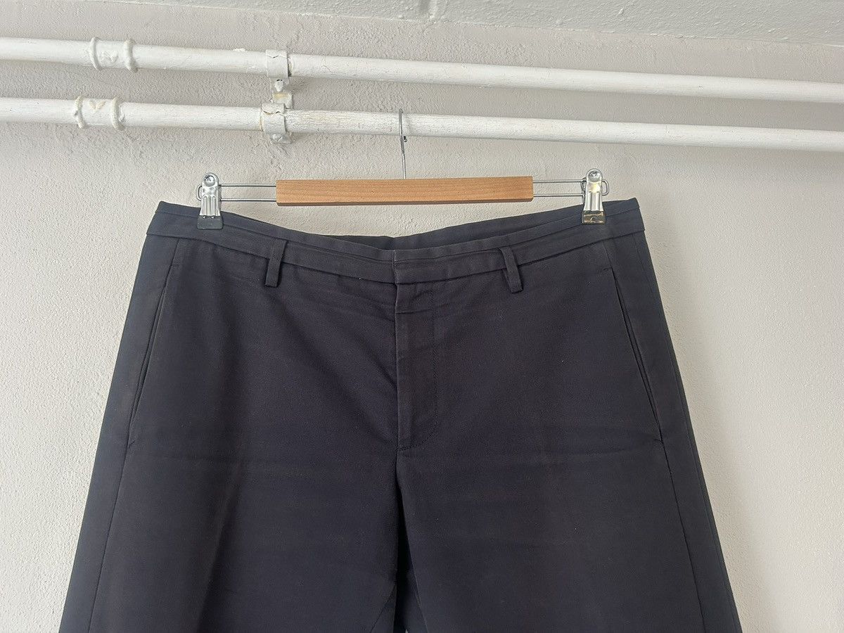 Jil Sander Jil Sander Navy Wool Trousers with Flap Pockets Size US 36 / EU 52 - 3 Thumbnail