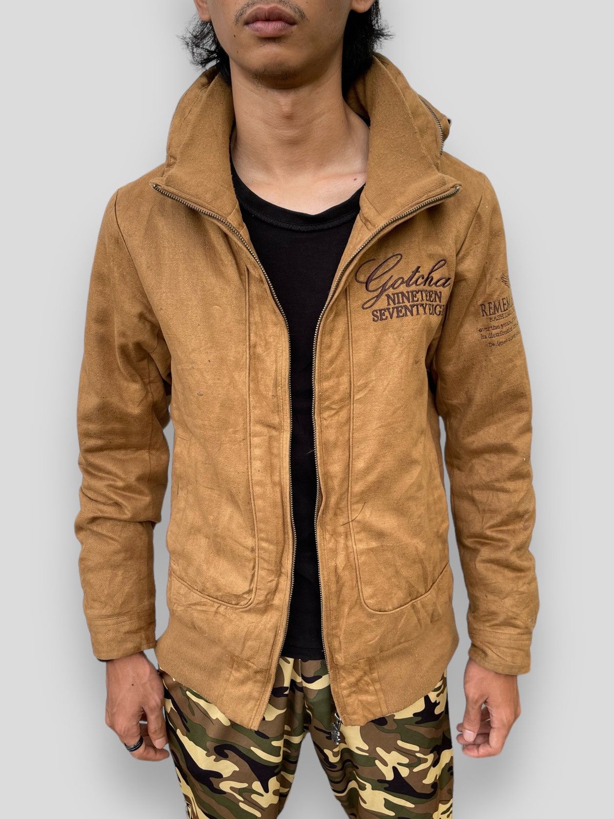 If Six Was Nine 🔥GOTCHA PROPAGANDA SUEDE BONO JACKET LGB STYLE Size US M / EU 48-50 / 2 - 3 Thumbnail