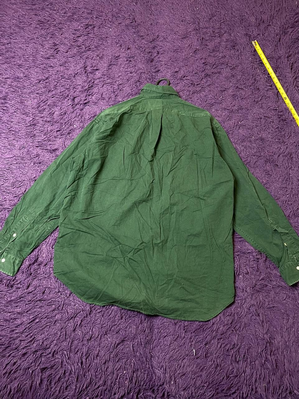 Ralph Lauren Avant-Garde Y2K Ralph Lauren shirt green logo Vintage Size US L / EU 52-54 / 3 - 13 Thumbnail