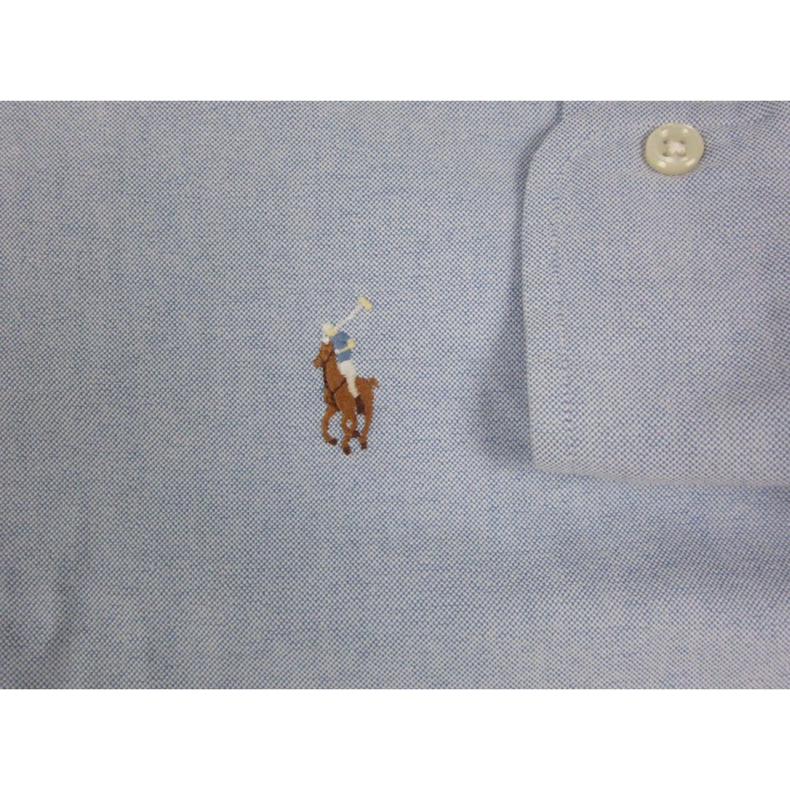 Ralph Lauren Ralph Lauren Shirt XL Adult Blue Oxford Button-Up Mens Classic Fit Size US XL / EU 56 / 4 - 4 Thumbnail