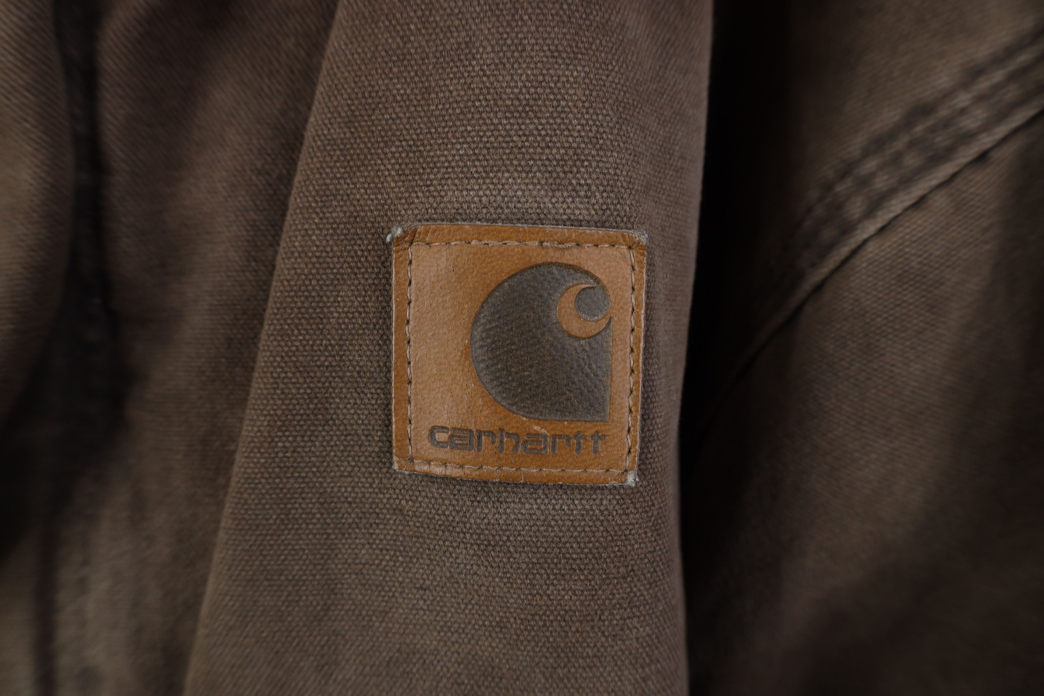 Carhartt Vintage Y2K 2000 Carhartt Detroit Jacket Brown Canvas USA Size US XXL / EU 58 / 5 - 4 Thumbnail