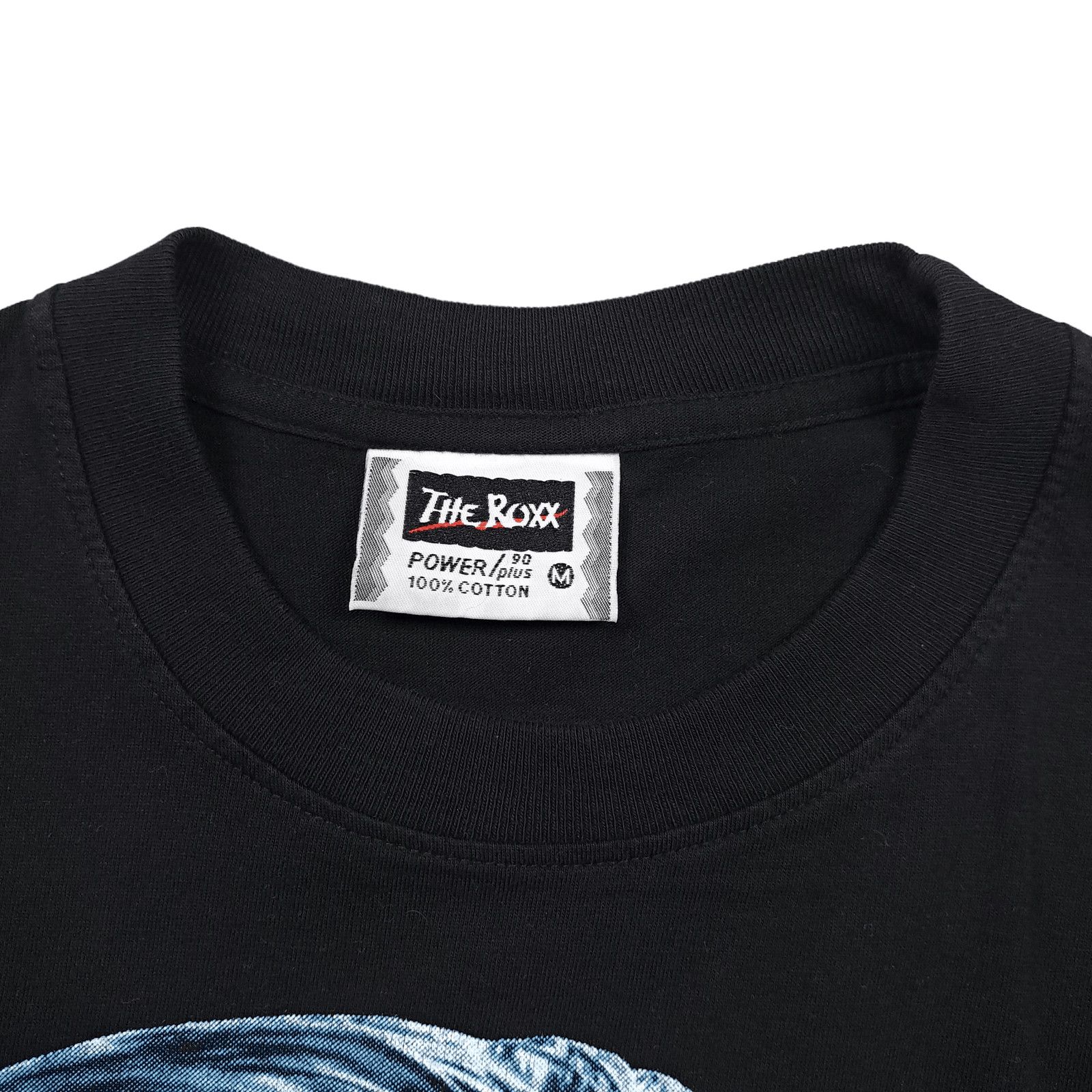 Vintage 90's Vintage Elvis Presley Big Print Black T-shirt Size US M / EU 48-50 / 2 - 4 Thumbnail