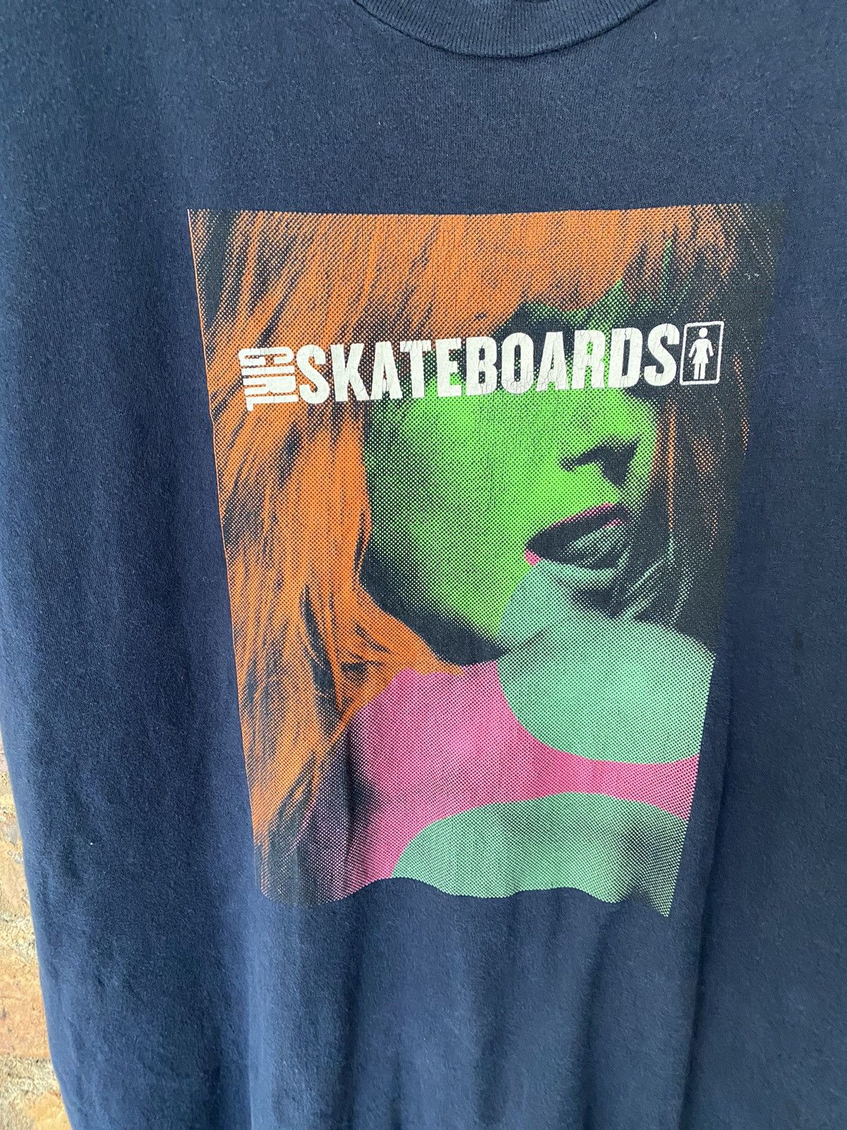 FUCT × Girl Skateboards × Vintage Vtg V2K Girl Skateboards pin up girl tee Size US L / EU 52-54 / 3 - 3 Thumbnail