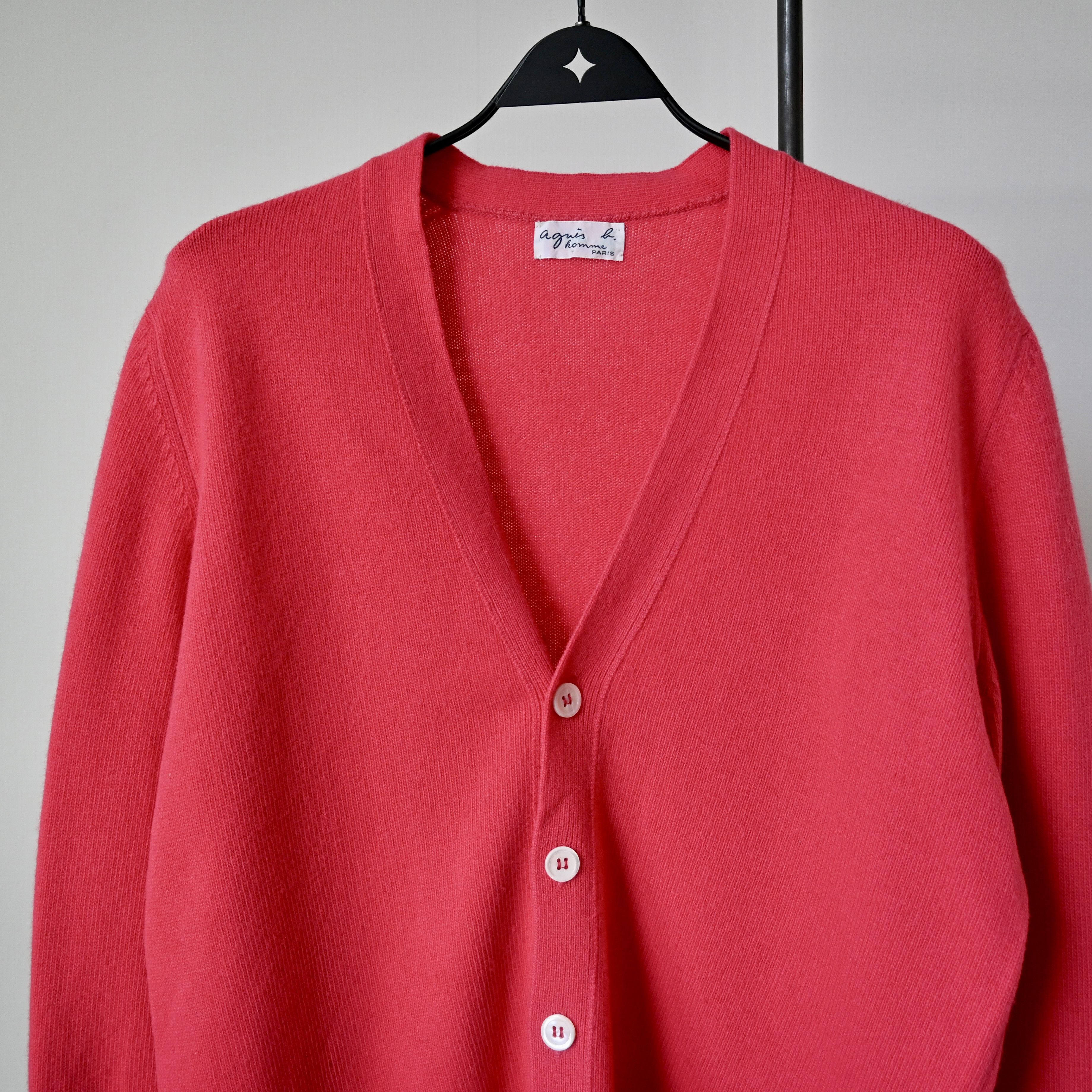agnes b. VTG 1980s Agnes b. geelong wool cardigan made in Scotland Size US L / EU 52-54 / 3 - 6 Thumbnail