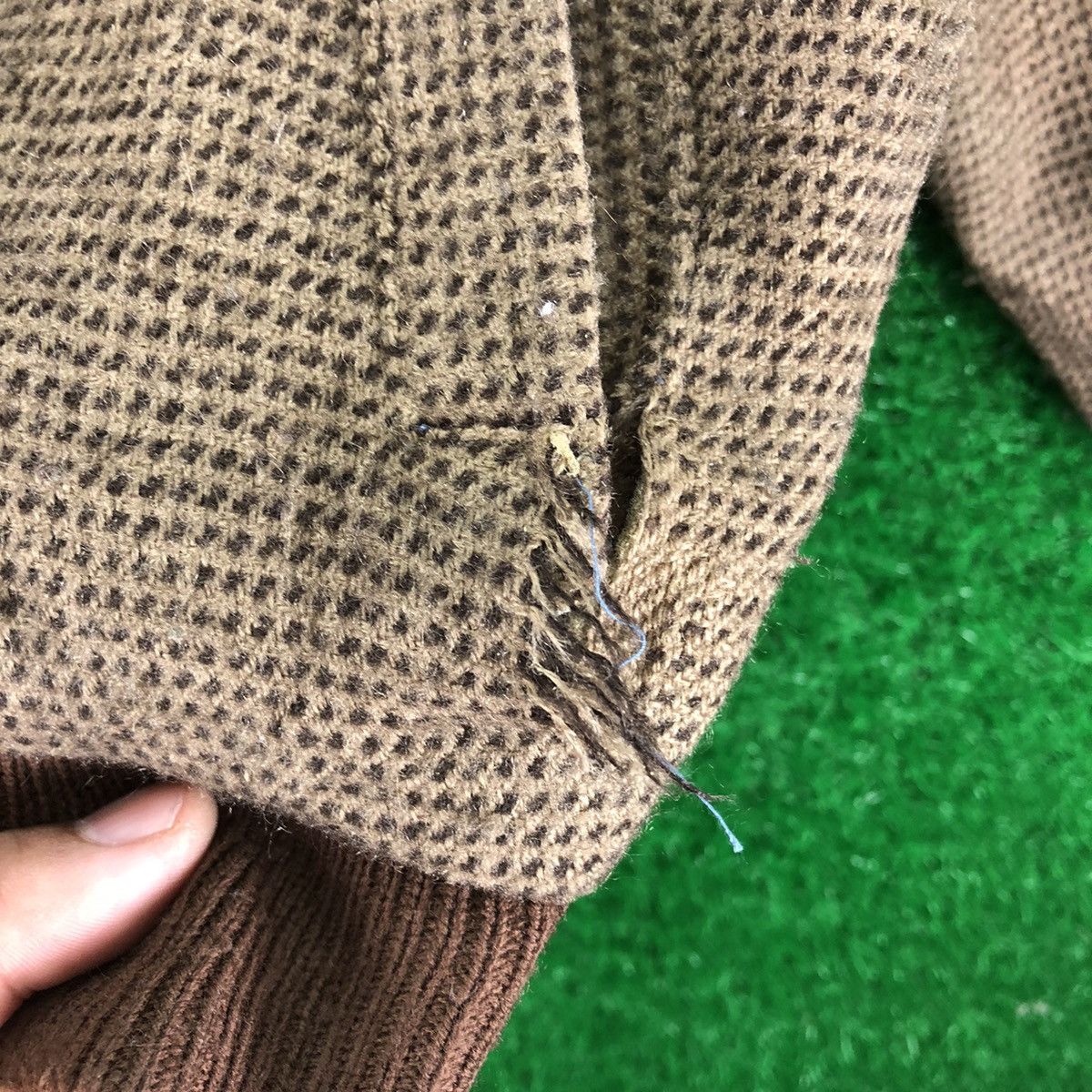 Japanese Brand Vintage 80's Wool Bomber Jacket Style Size US S / EU 44-46 / 1 - 12 Thumbnail
